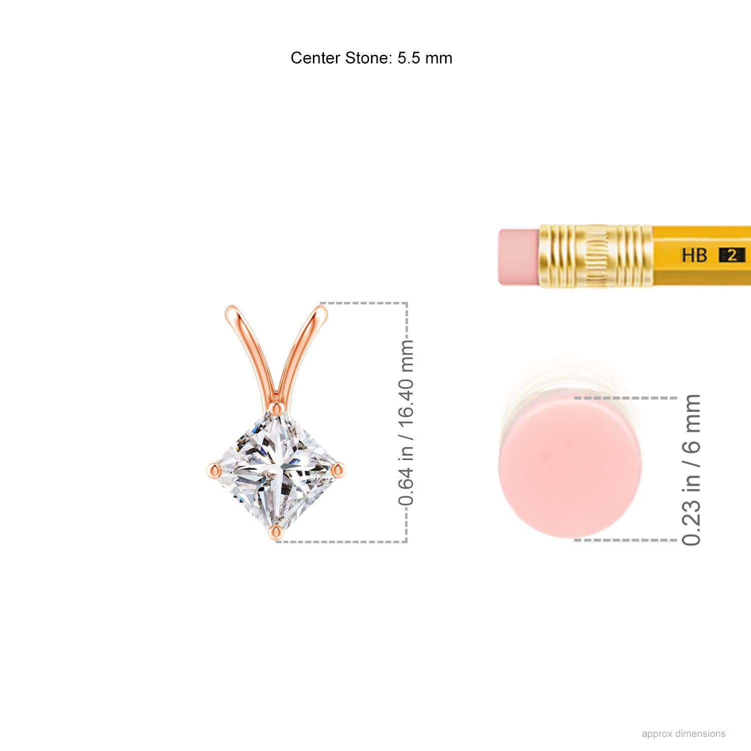 I-J, I1-I2 / 1.05 CT / 14 KT Rose Gold