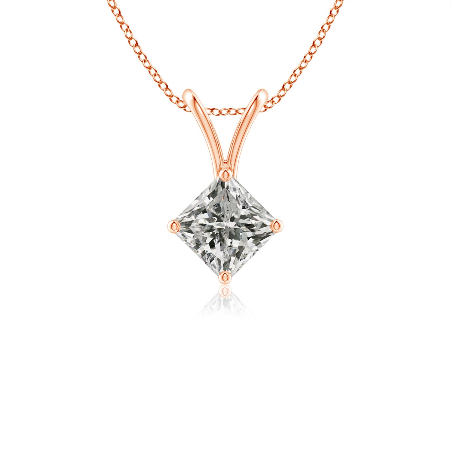 K, I3 / 0.25 CT / 14 KT Rose Gold