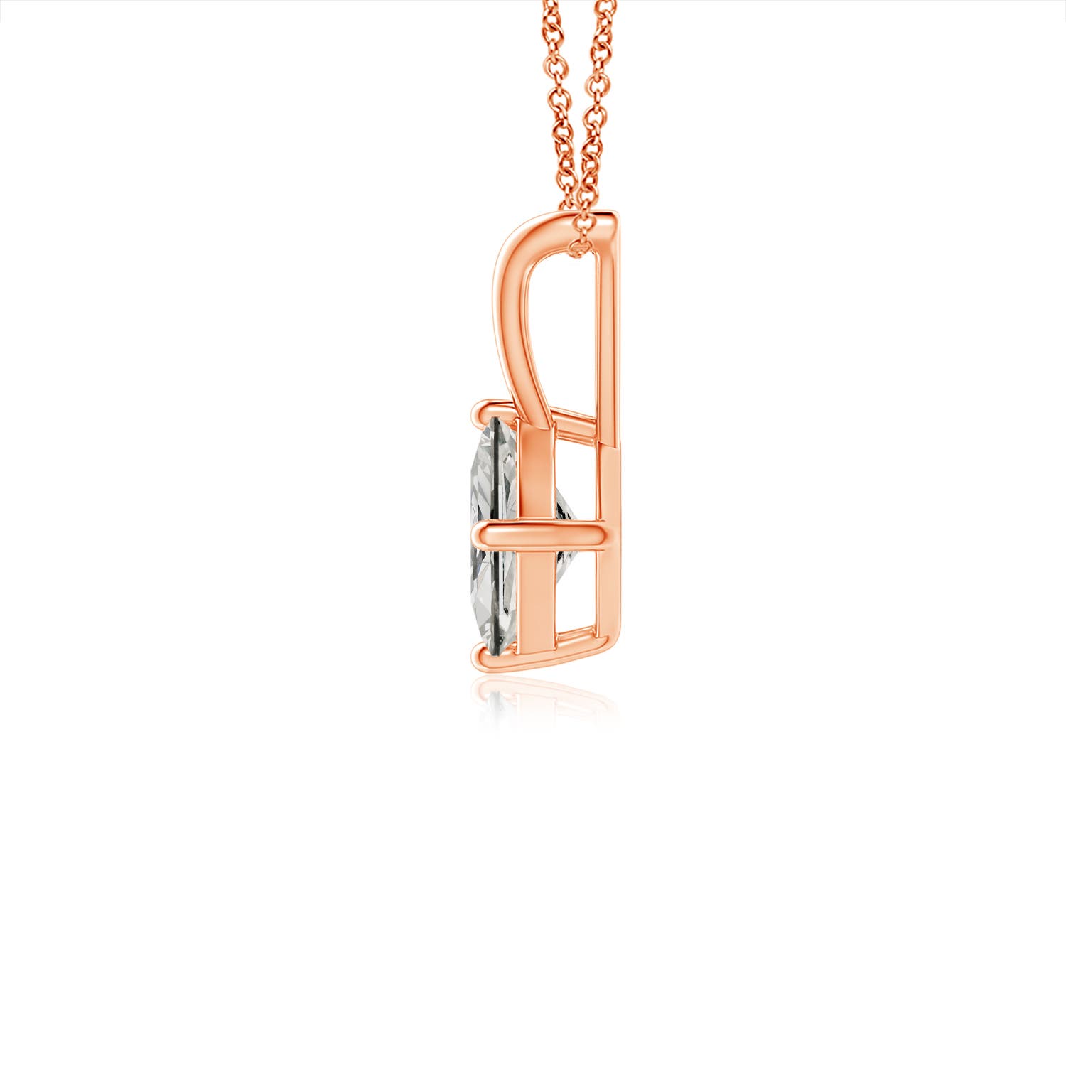 K, I3 / 0.25 CT / 14 KT Rose Gold