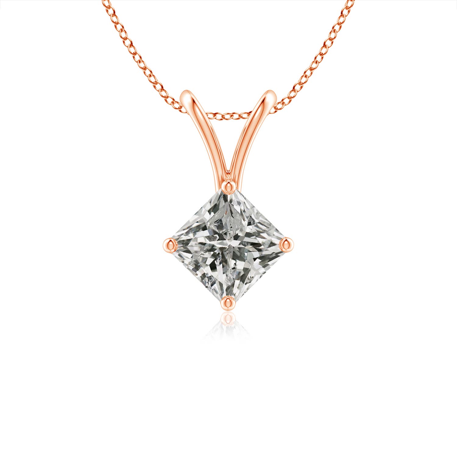 K, I3 / 0.33 CT / 14 KT Rose Gold