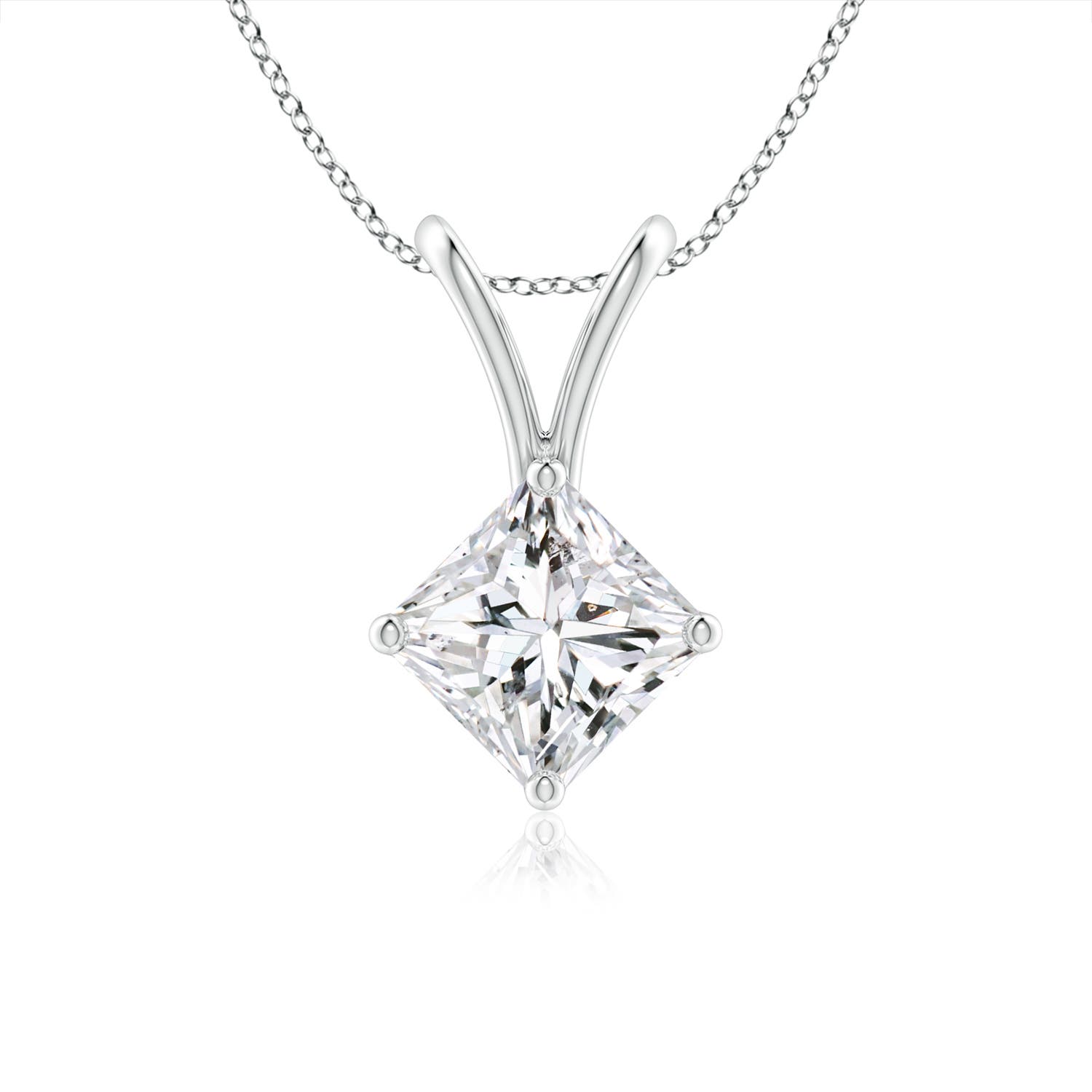 H, SI2 / 0.5 CT / 14 KT White Gold