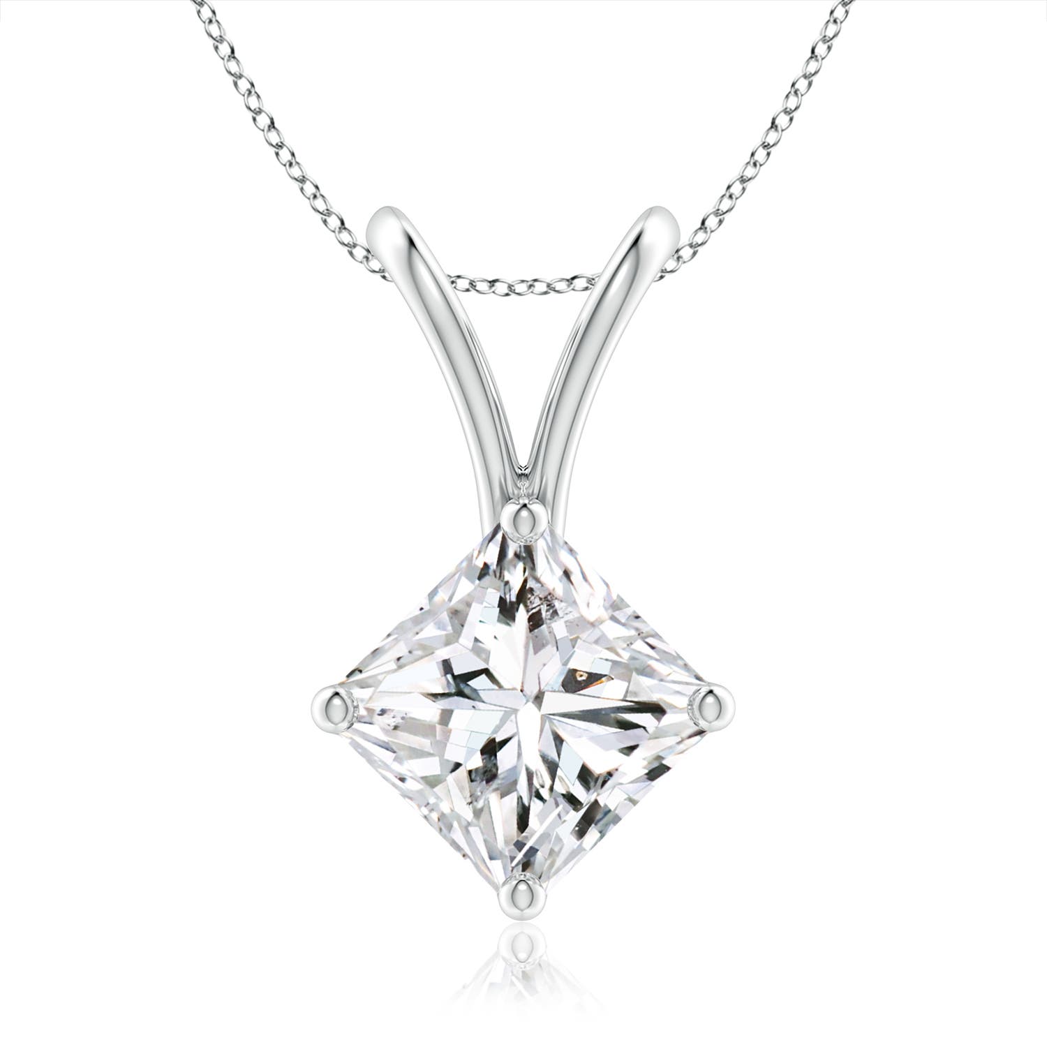 H, SI2 / 1.05 CT / 14 KT White Gold