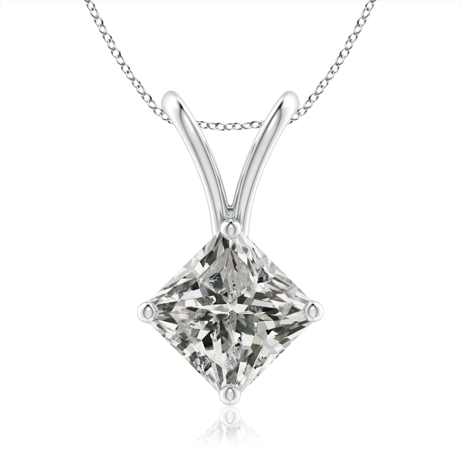 K, I3 / 1.05 CT / 14 KT White Gold