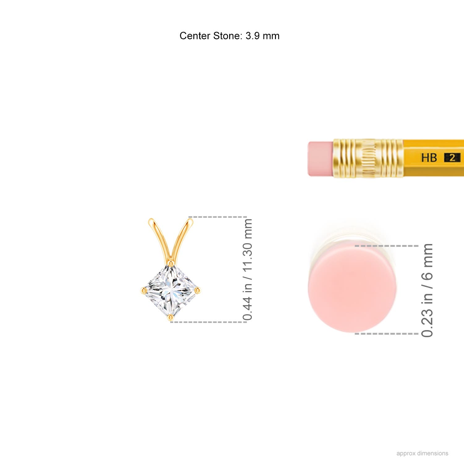 G, VS2 / 0.33 CT / 14 KT Yellow Gold