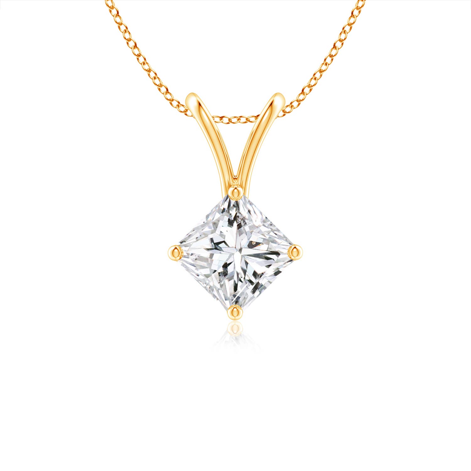 H, SI2 / 0.33 CT / 14 KT Yellow Gold