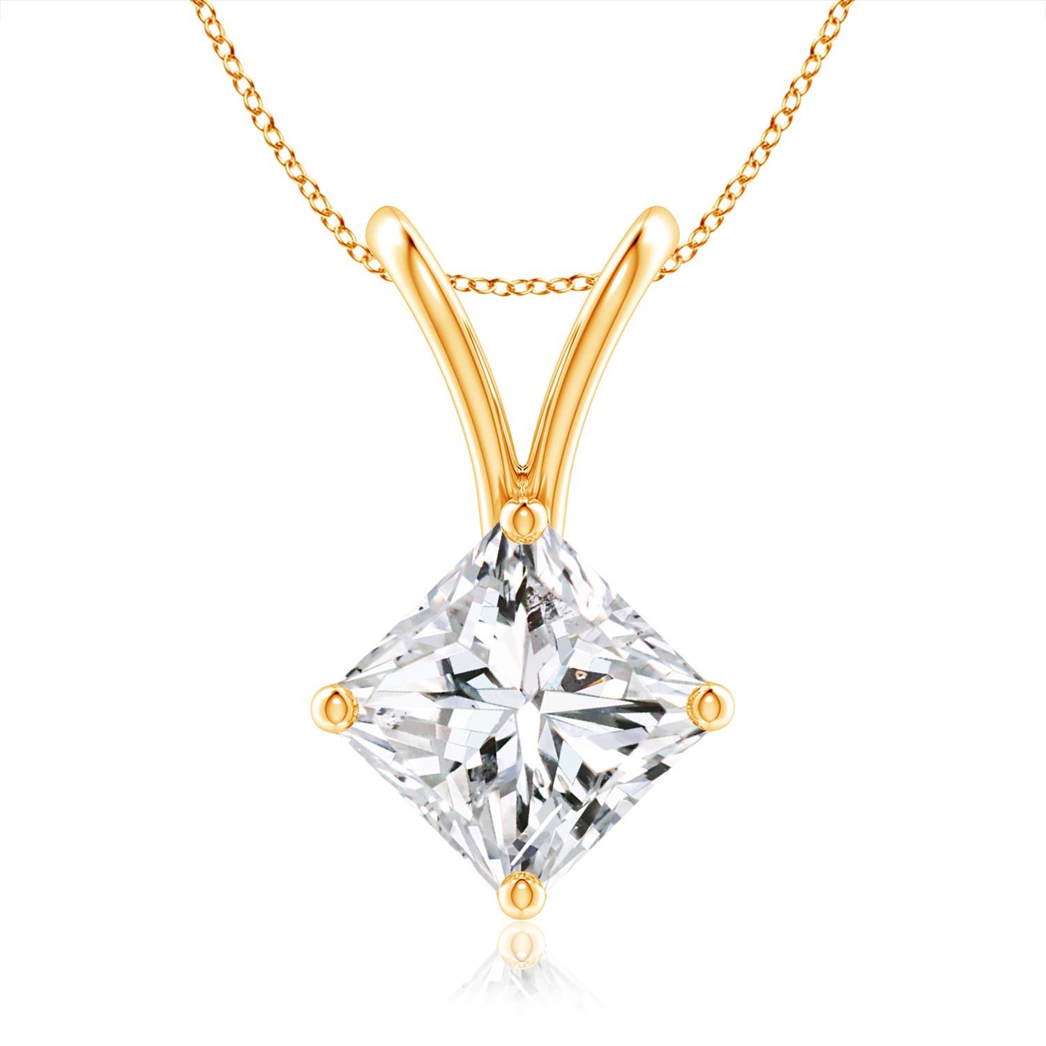 H, SI2 / 1.05 CT / 14 KT Yellow Gold