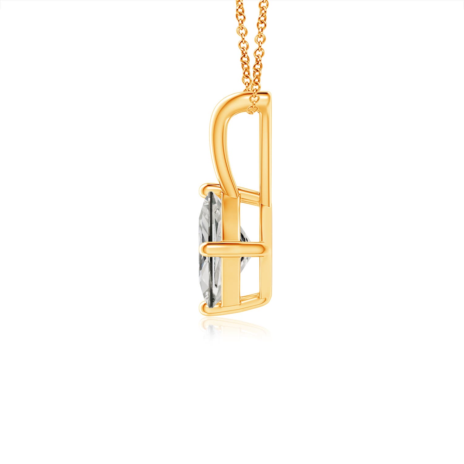 K, I3 / 0.33 CT / 14 KT Yellow Gold