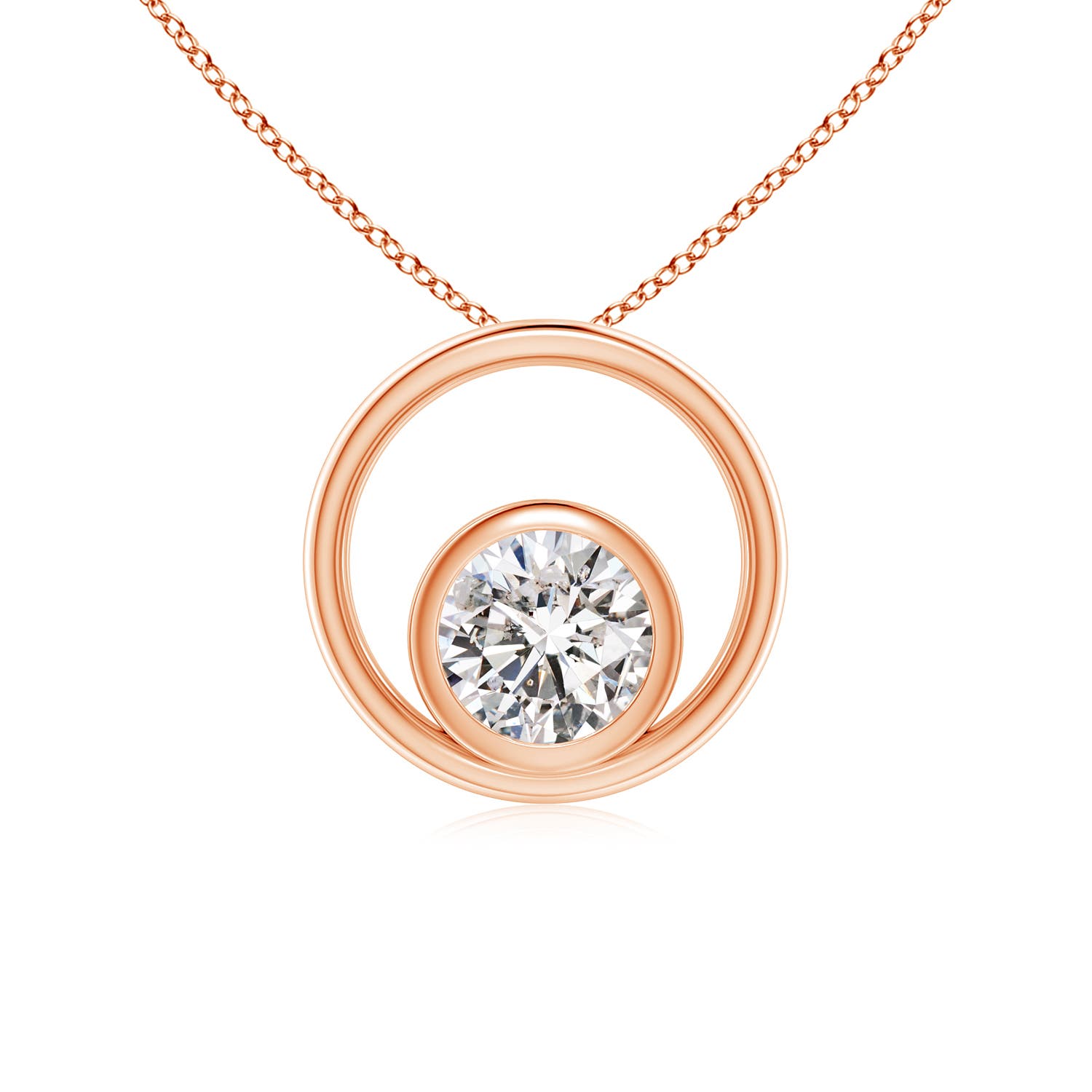 I-J, I1-I2 / 0.33 CT / 14 KT Rose Gold