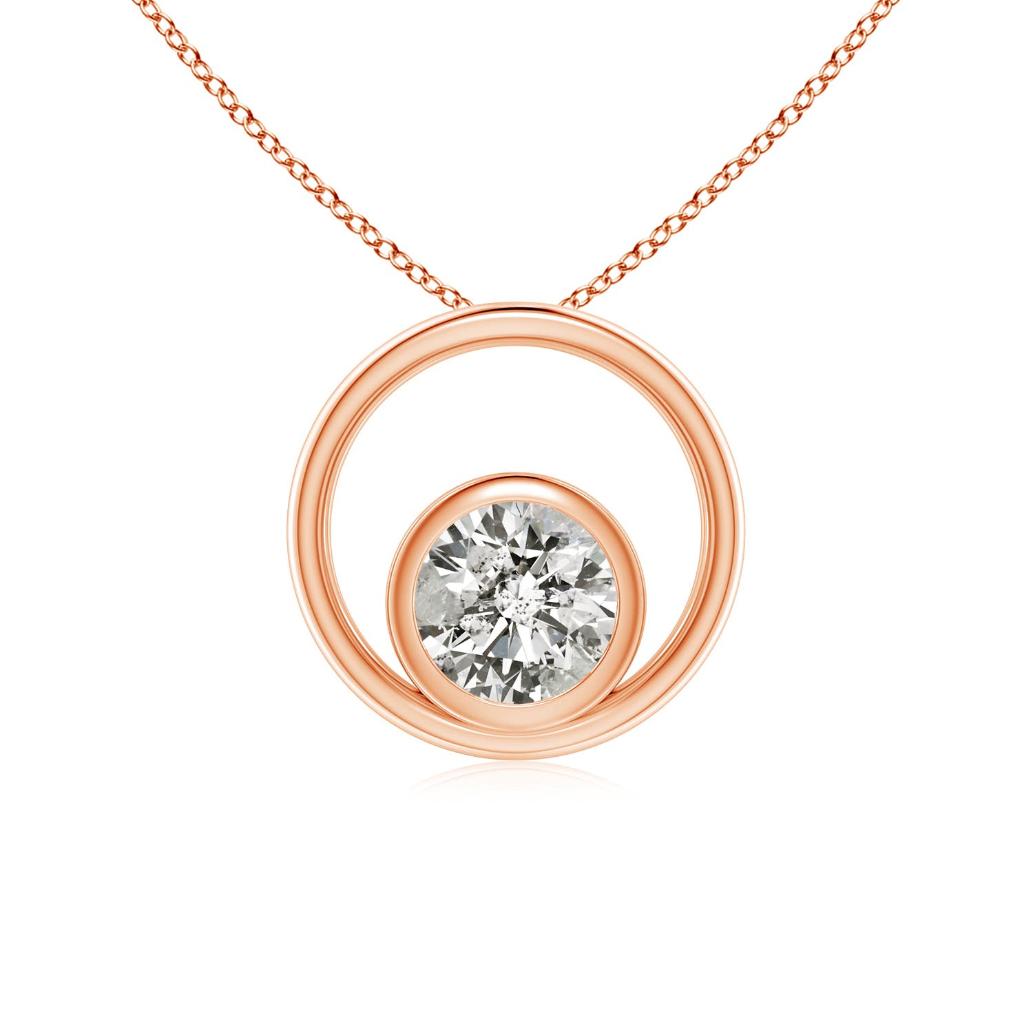 K, I3 / 0.33 CT / 14 KT Rose Gold