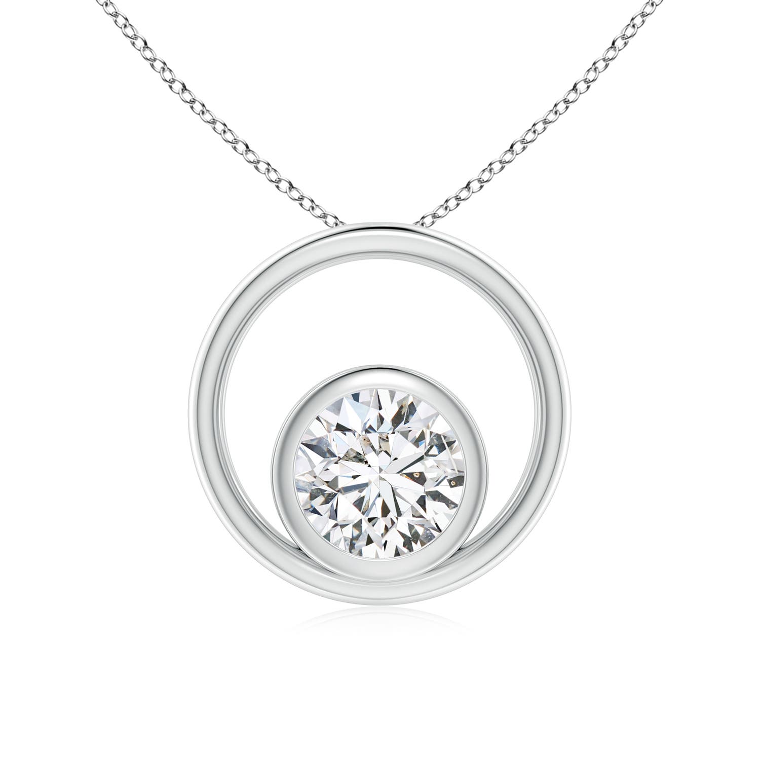 H, SI2 / 0.5 CT / 14 KT White Gold