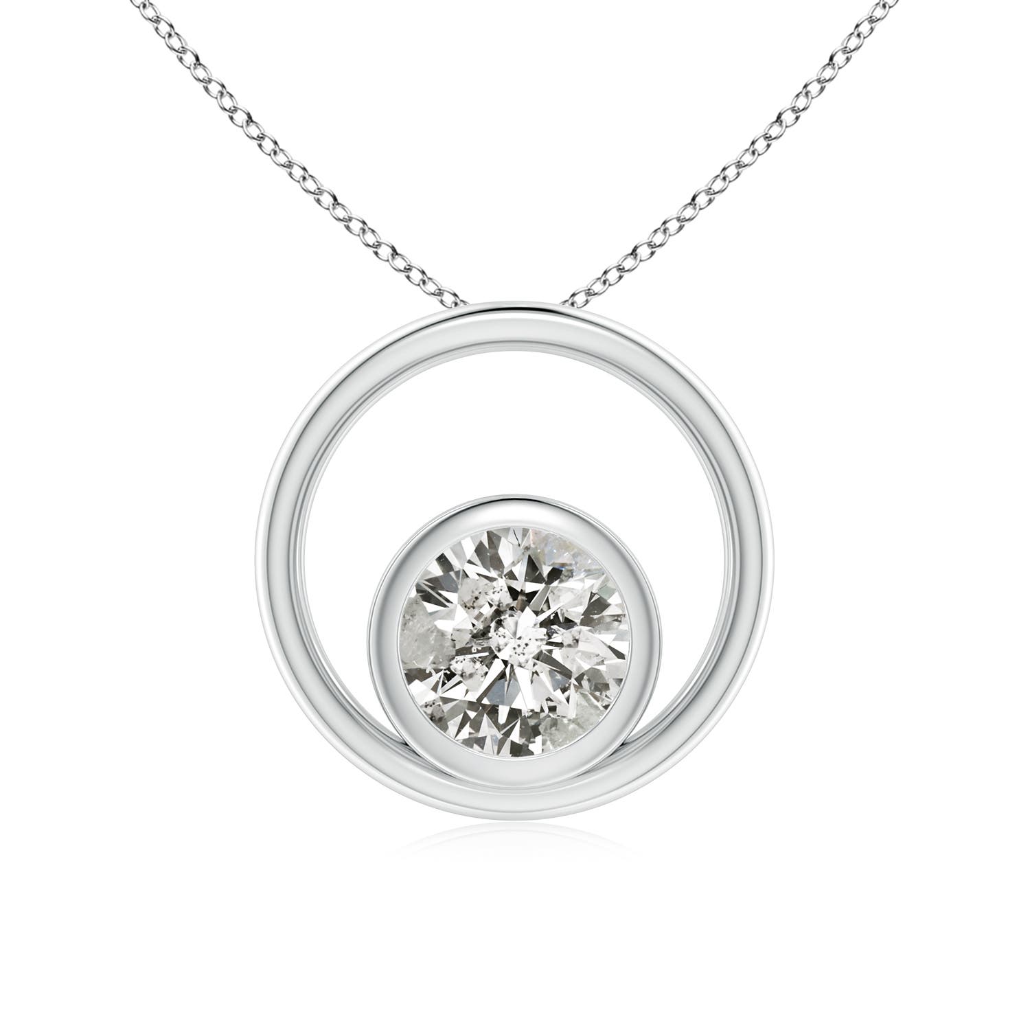 K, I3 / 0.5 CT / 14 KT White Gold