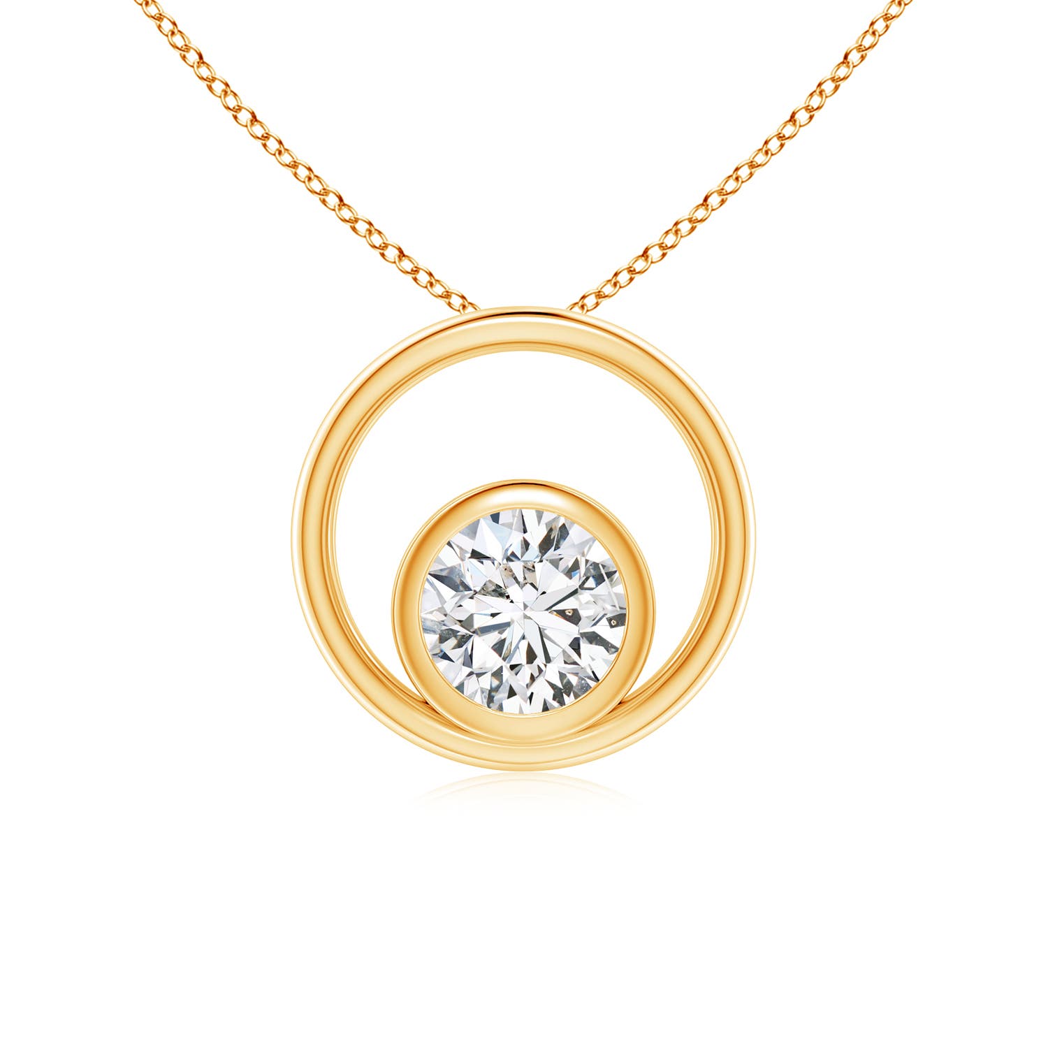 H, SI2 / 0.33 CT / 14 KT Yellow Gold