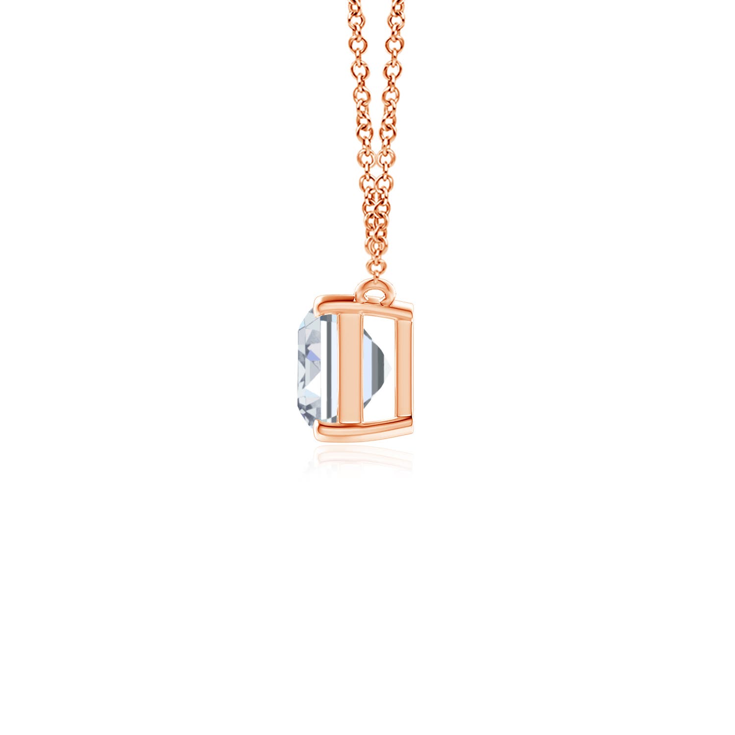 H, SI2 / 0.15 CT / 14 KT Rose Gold