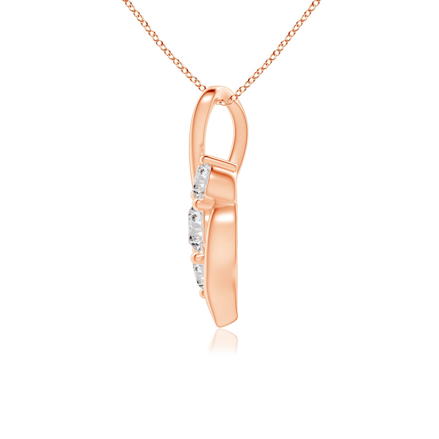 I-J, I1-I2 / 0.75 CT / 14 KT Rose Gold