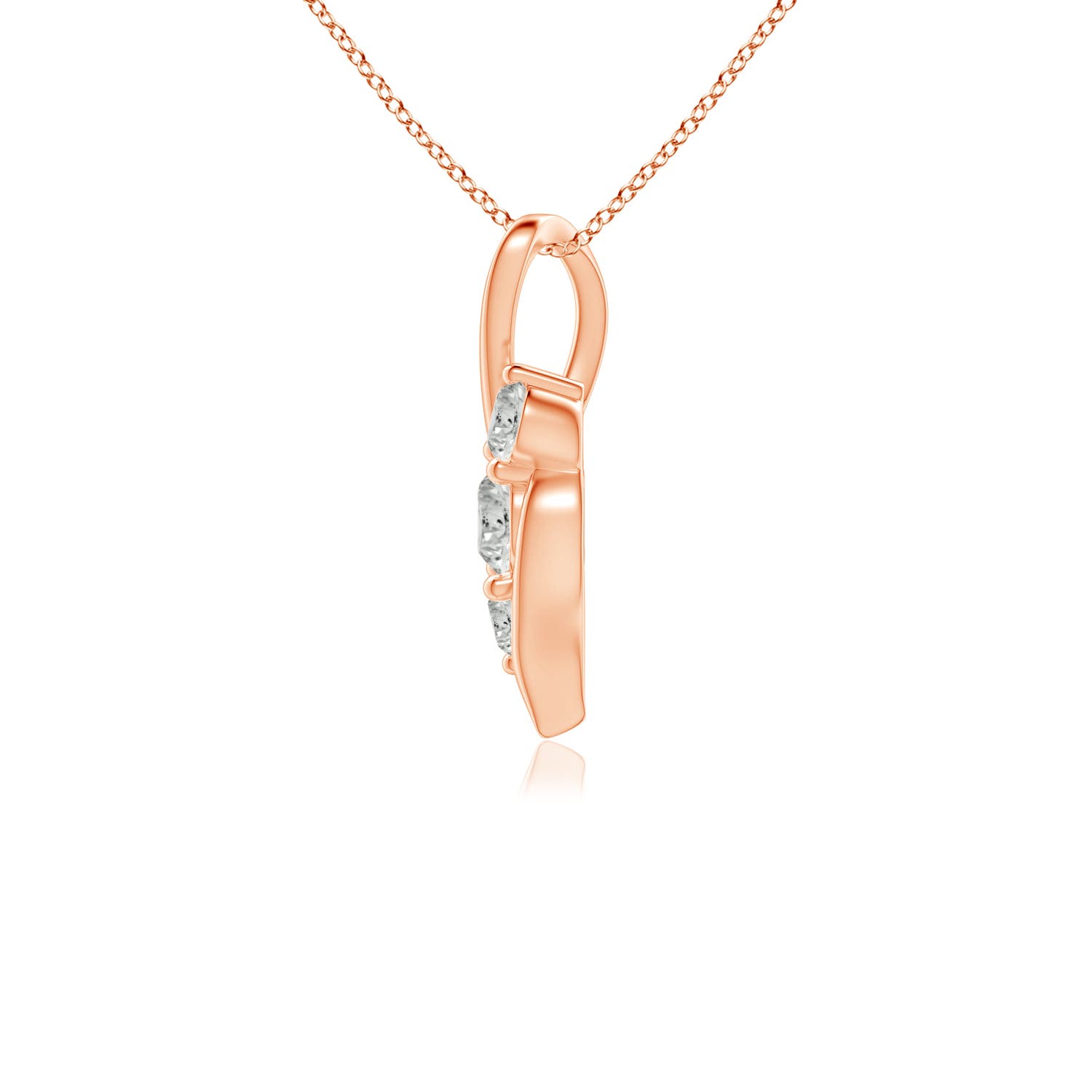 K, I3 / 0.5 CT / 14 KT Rose Gold