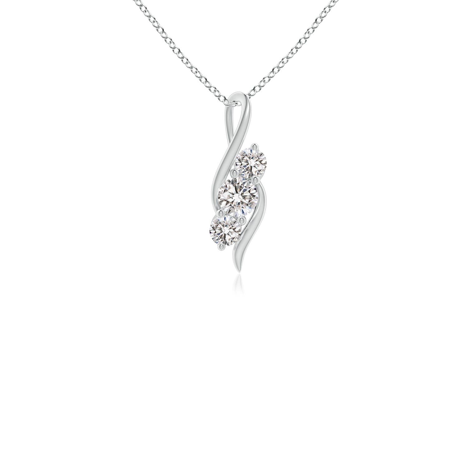 I-J, I1-I2 / 0.25 CT / 14 KT White Gold