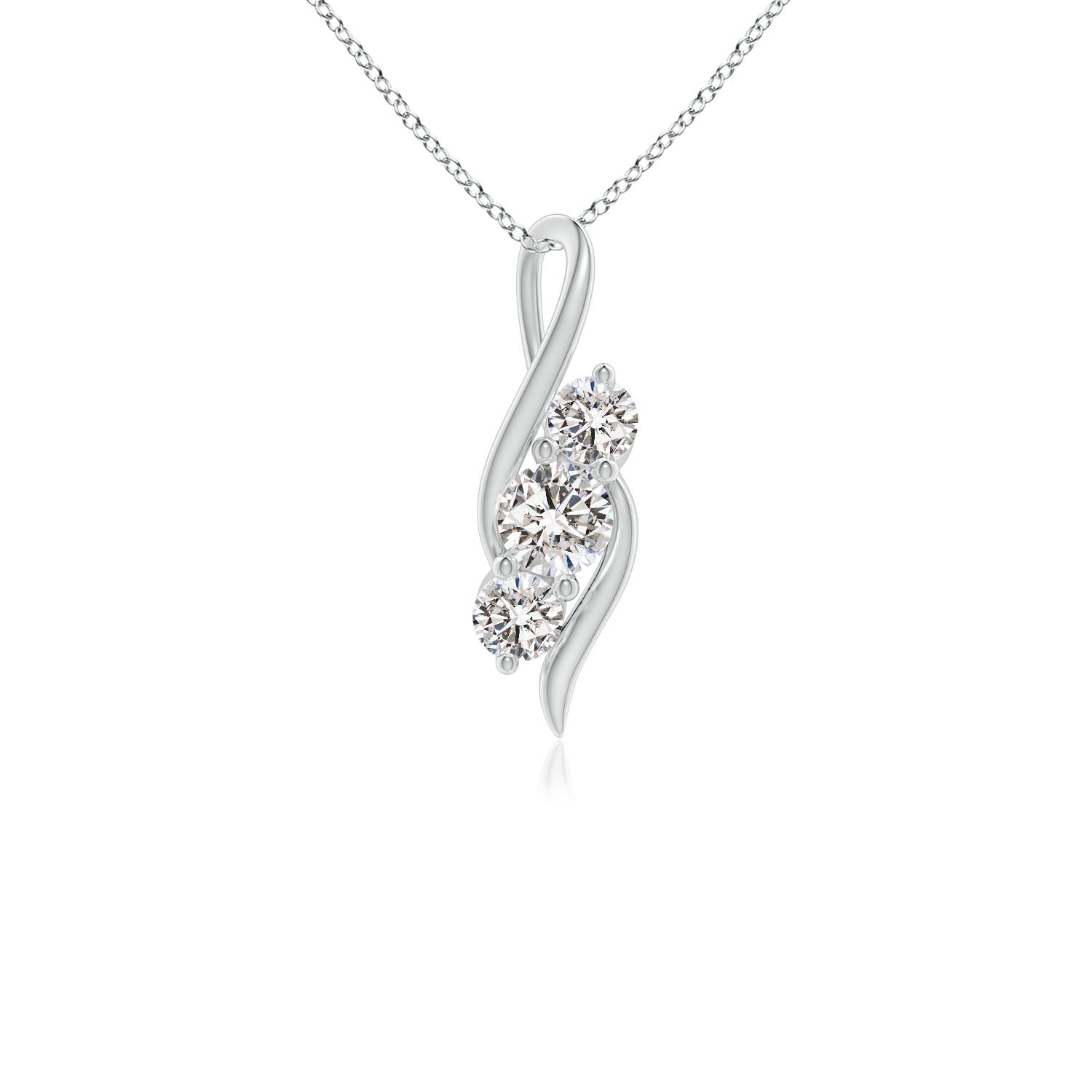 I-J, I1-I2 / 0.5 CT / 14 KT White Gold