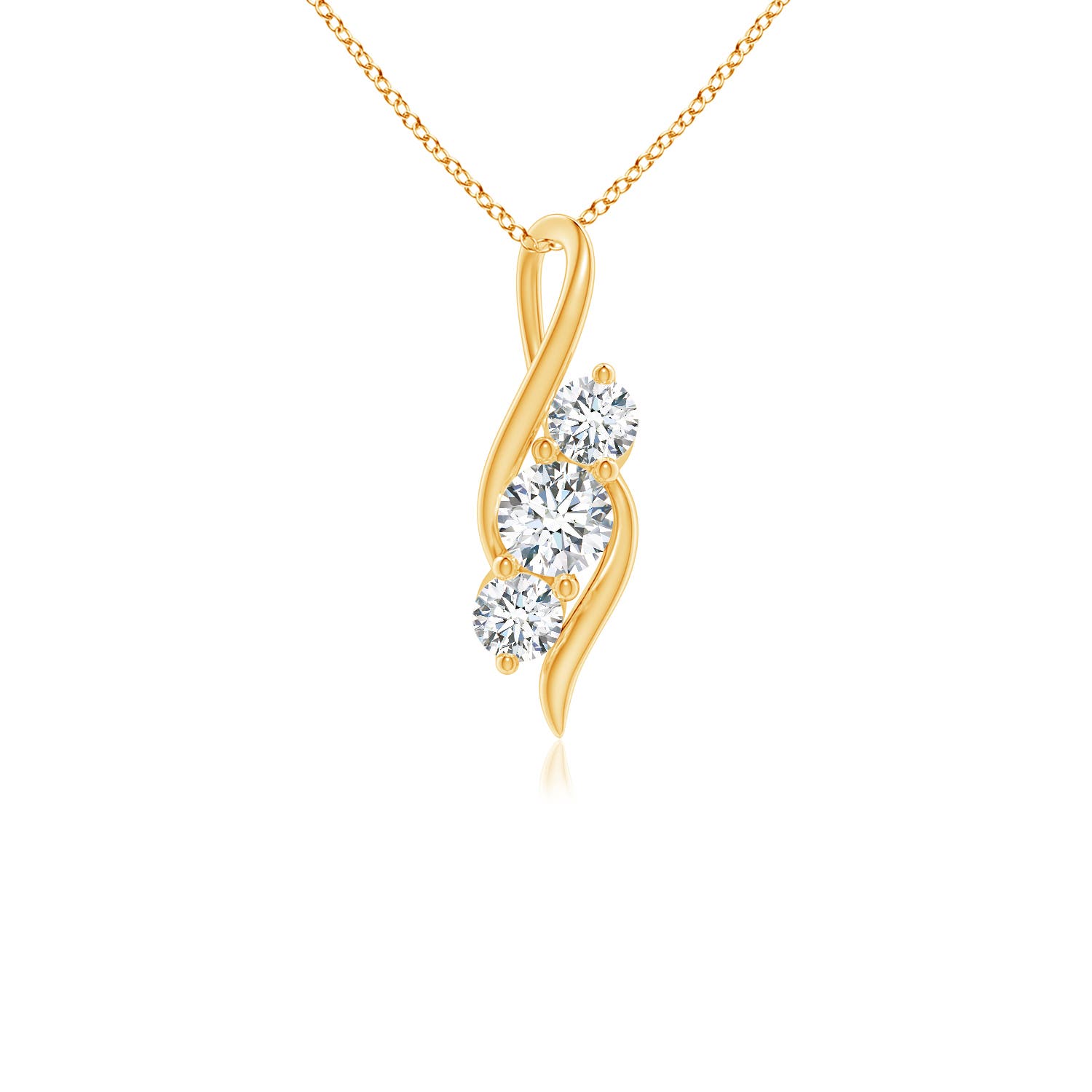 G, VS2 / 0.5 CT / 14 KT Yellow Gold