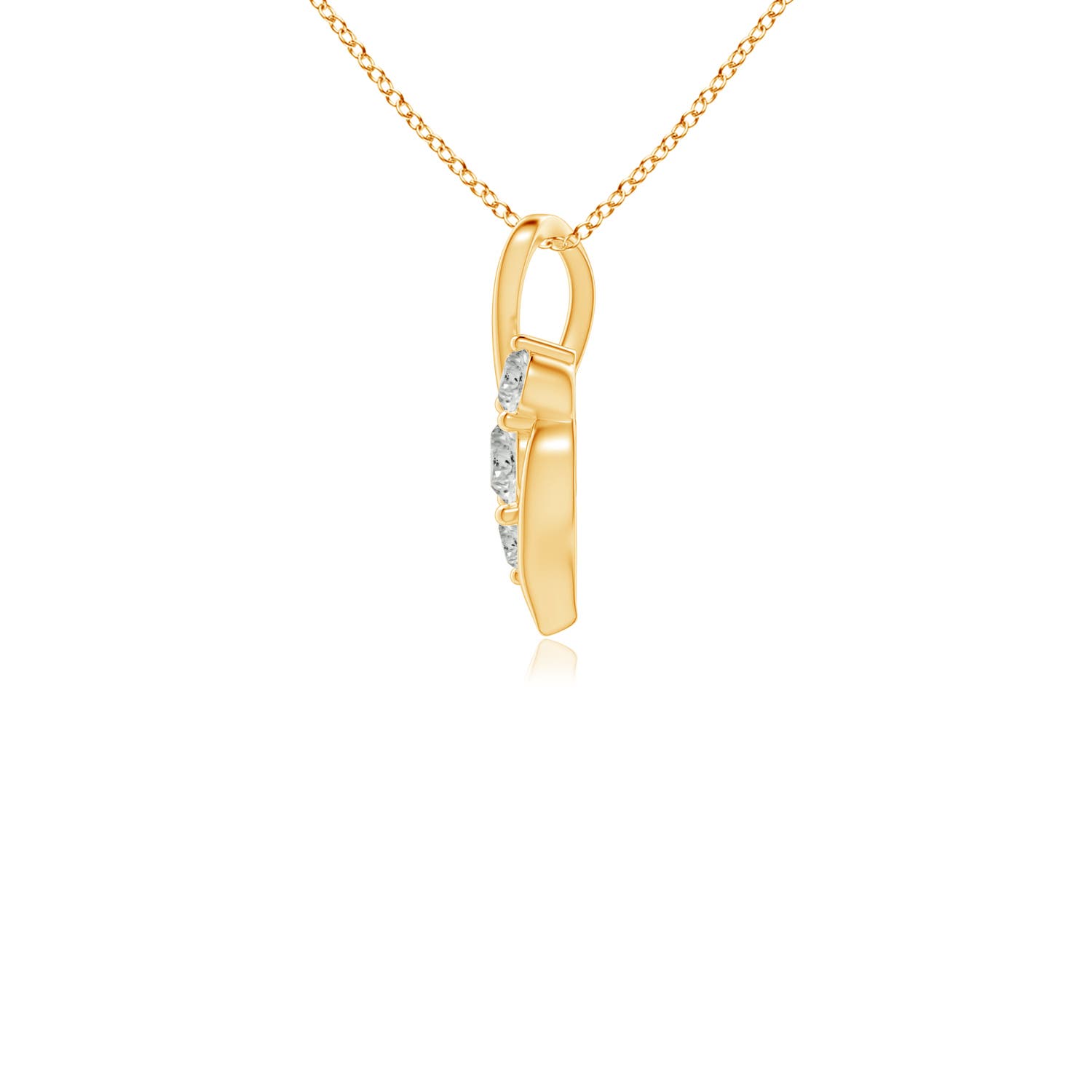 K, I3 / 0.25 CT / 14 KT Yellow Gold