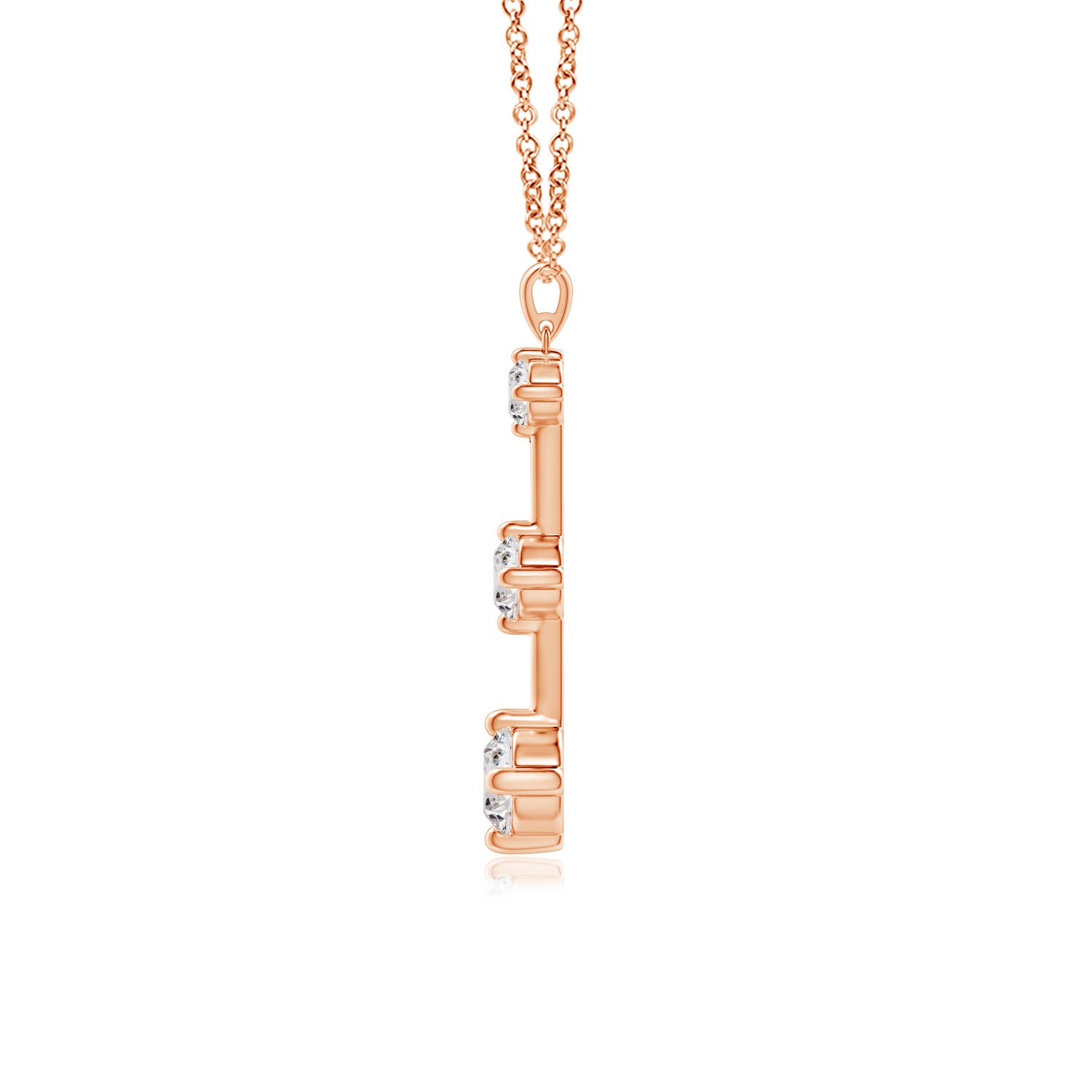 I-J, I1-I2 / 1.02 CT / 14 KT Rose Gold