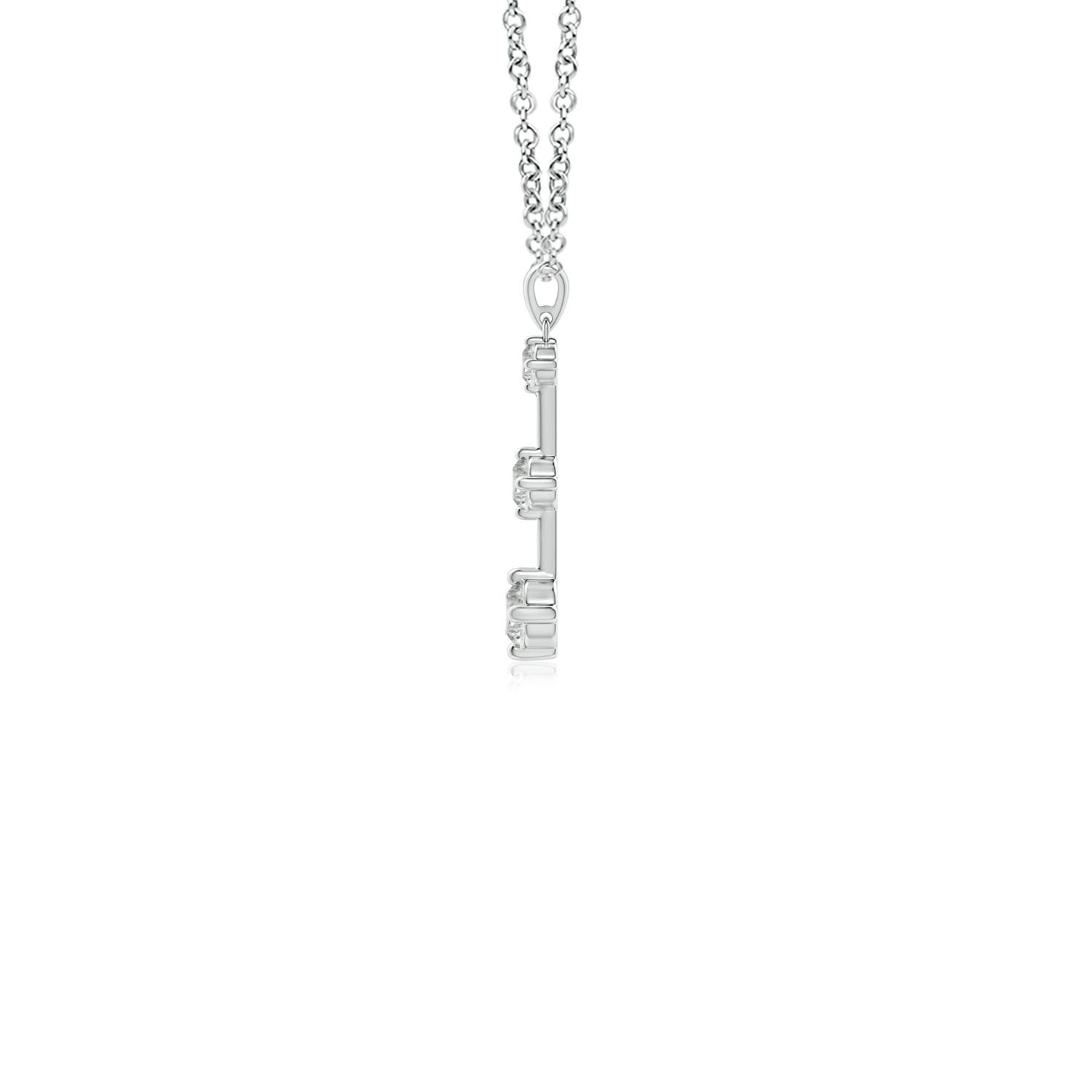 K, I3 / 0.26 CT / 14 KT White Gold