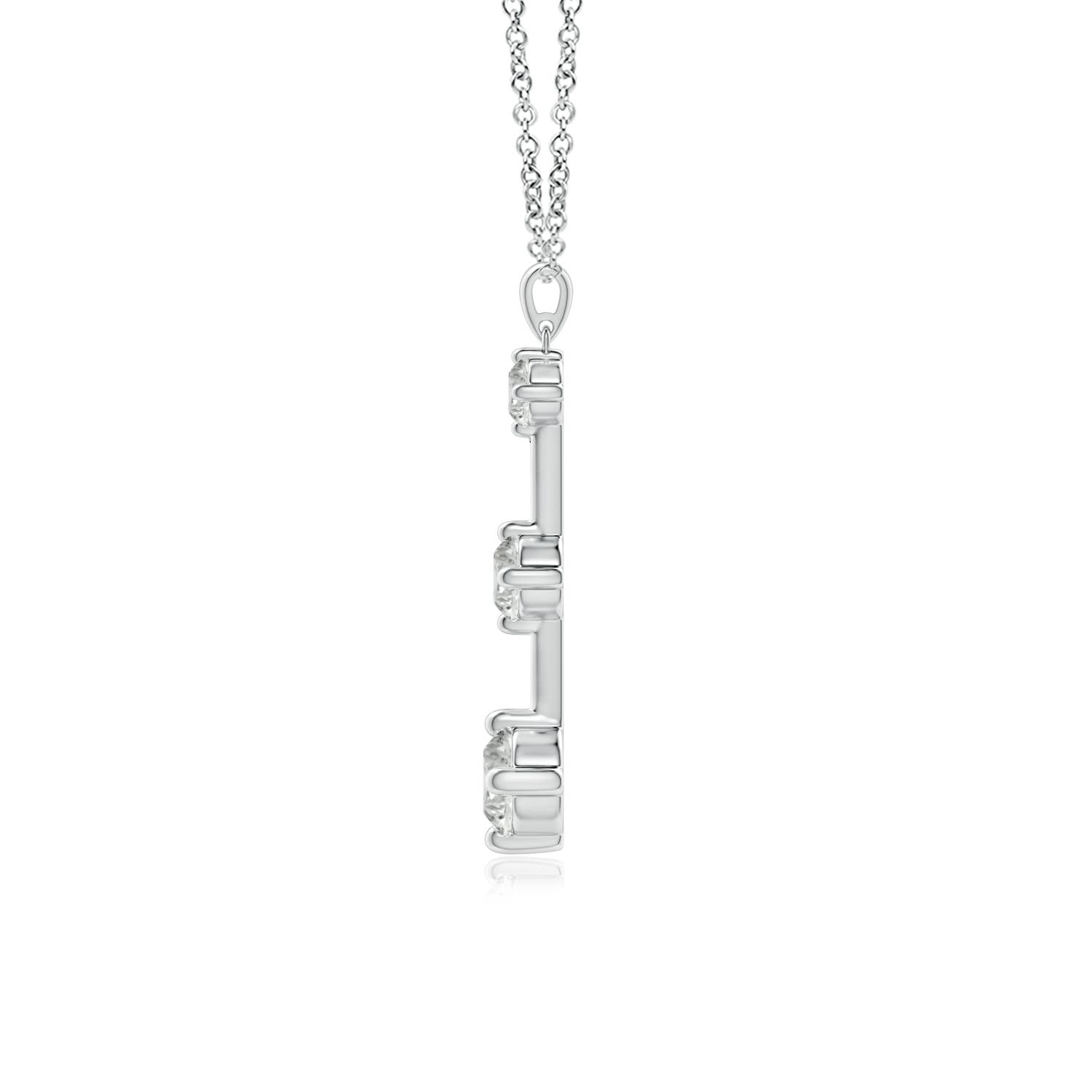 K, I3 / 1.02 CT / 14 KT White Gold