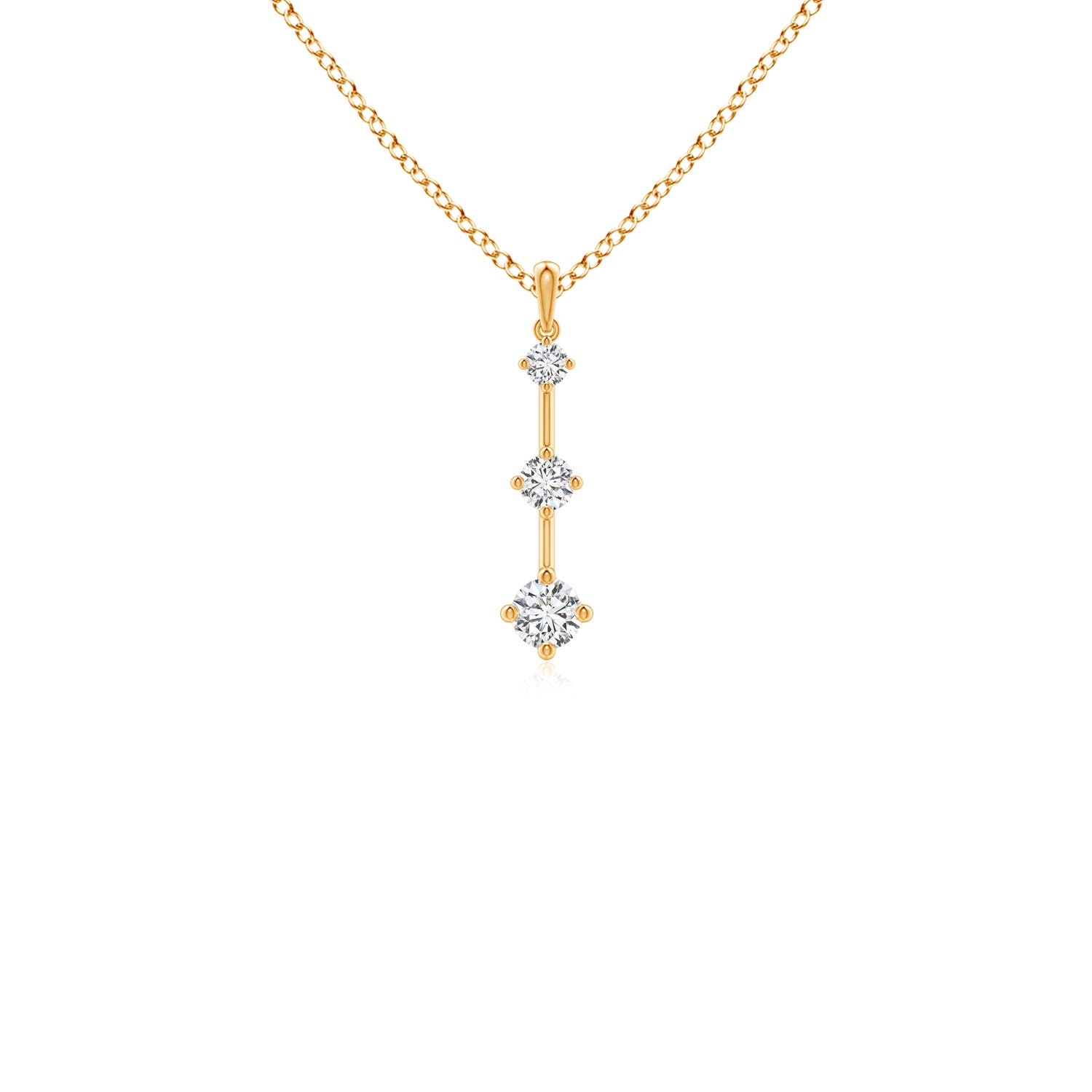 H, SI2 / 0.26 CT / 14 KT Yellow Gold