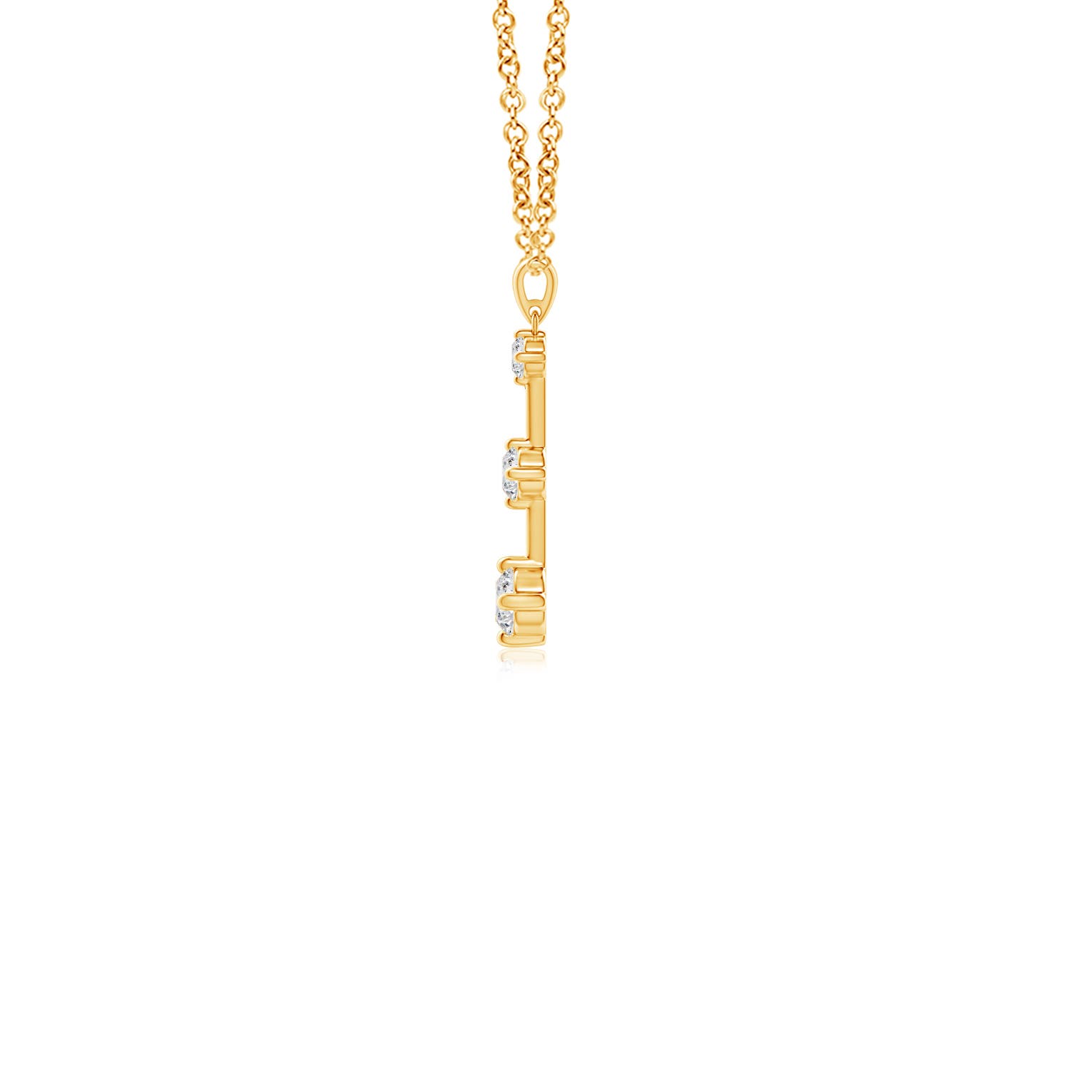 H, SI2 / 0.26 CT / 14 KT Yellow Gold