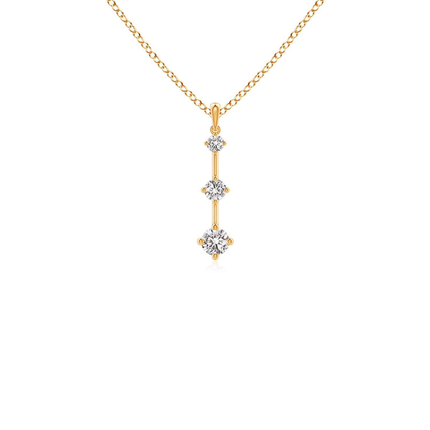 I-J, I1-I2 / 0.26 CT / 14 KT Yellow Gold