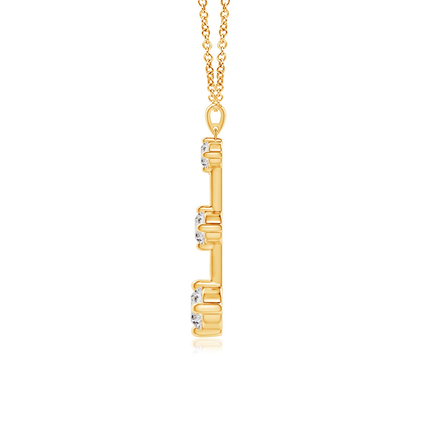 I-J, I1-I2 / 1.02 CT / 14 KT Yellow Gold