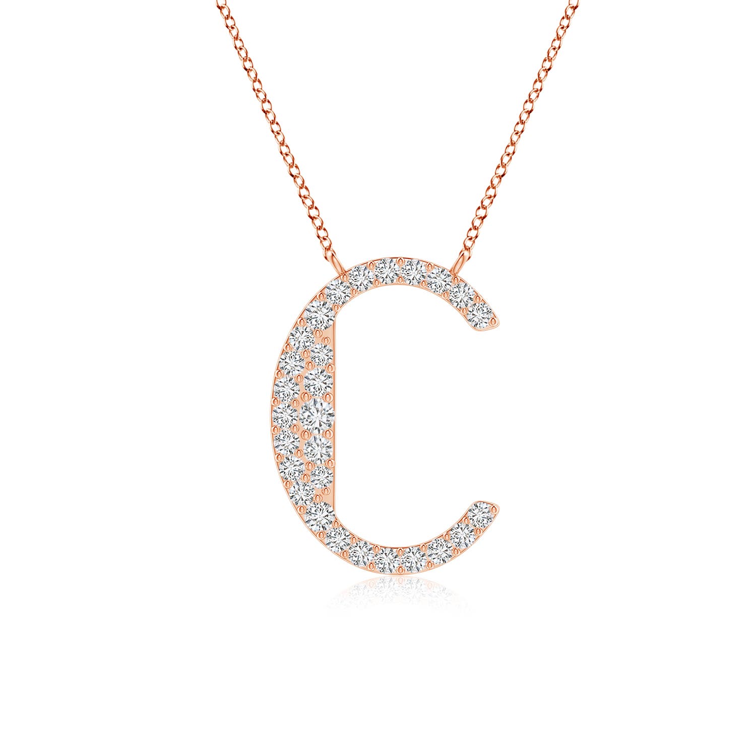 H, SI2 / 0.21 CT / 14 KT Rose Gold