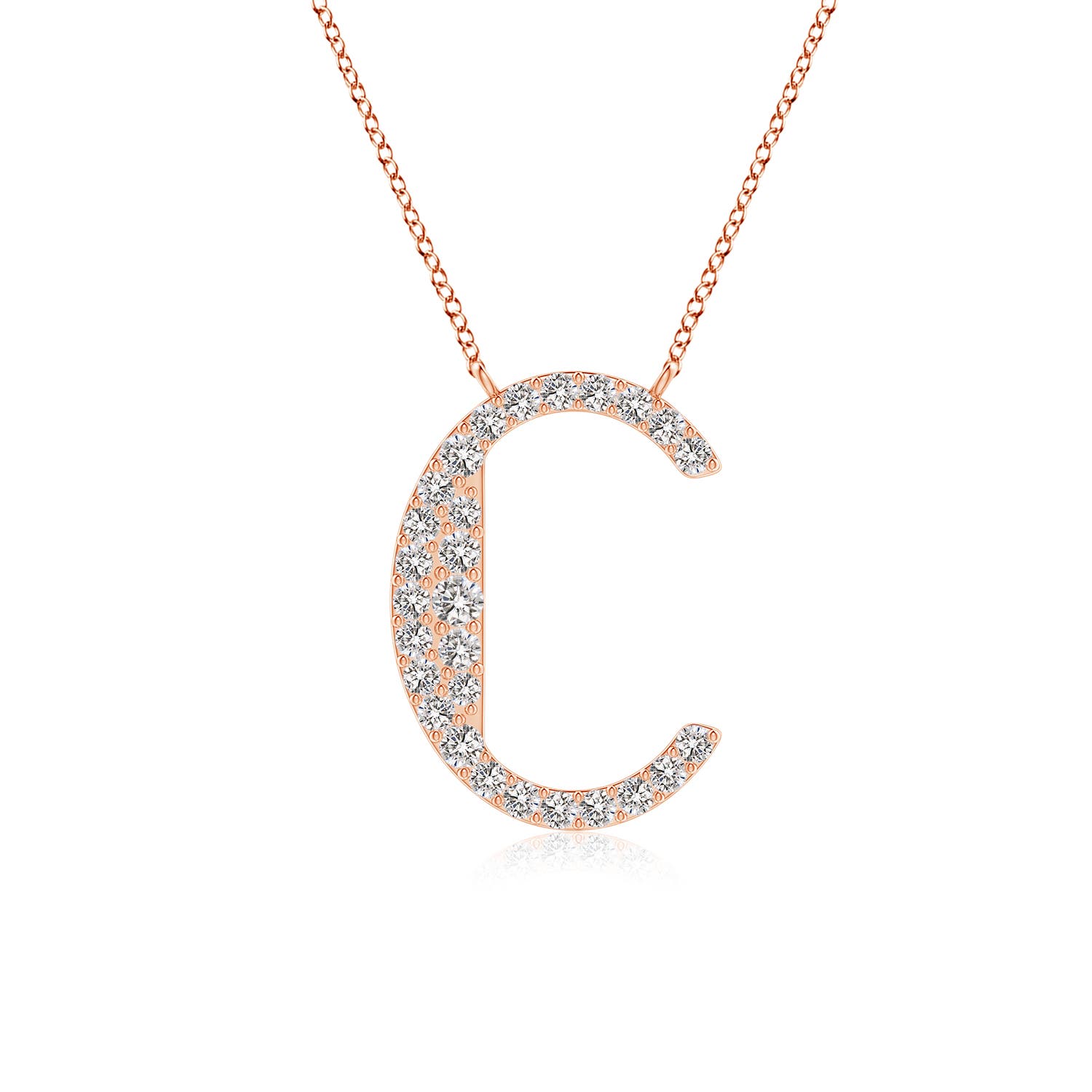 I-J, I1-I2 / 0.21 CT / 14 KT Rose Gold