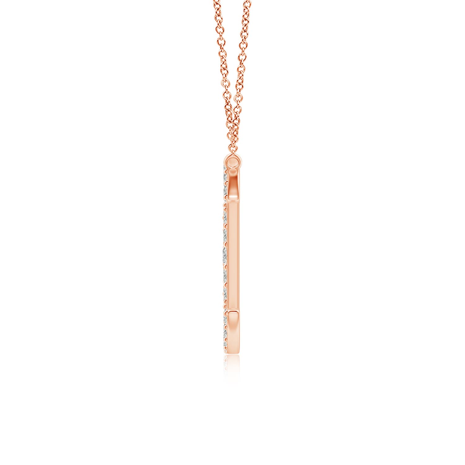 K, I3 / 0.21 CT / 14 KT Rose Gold