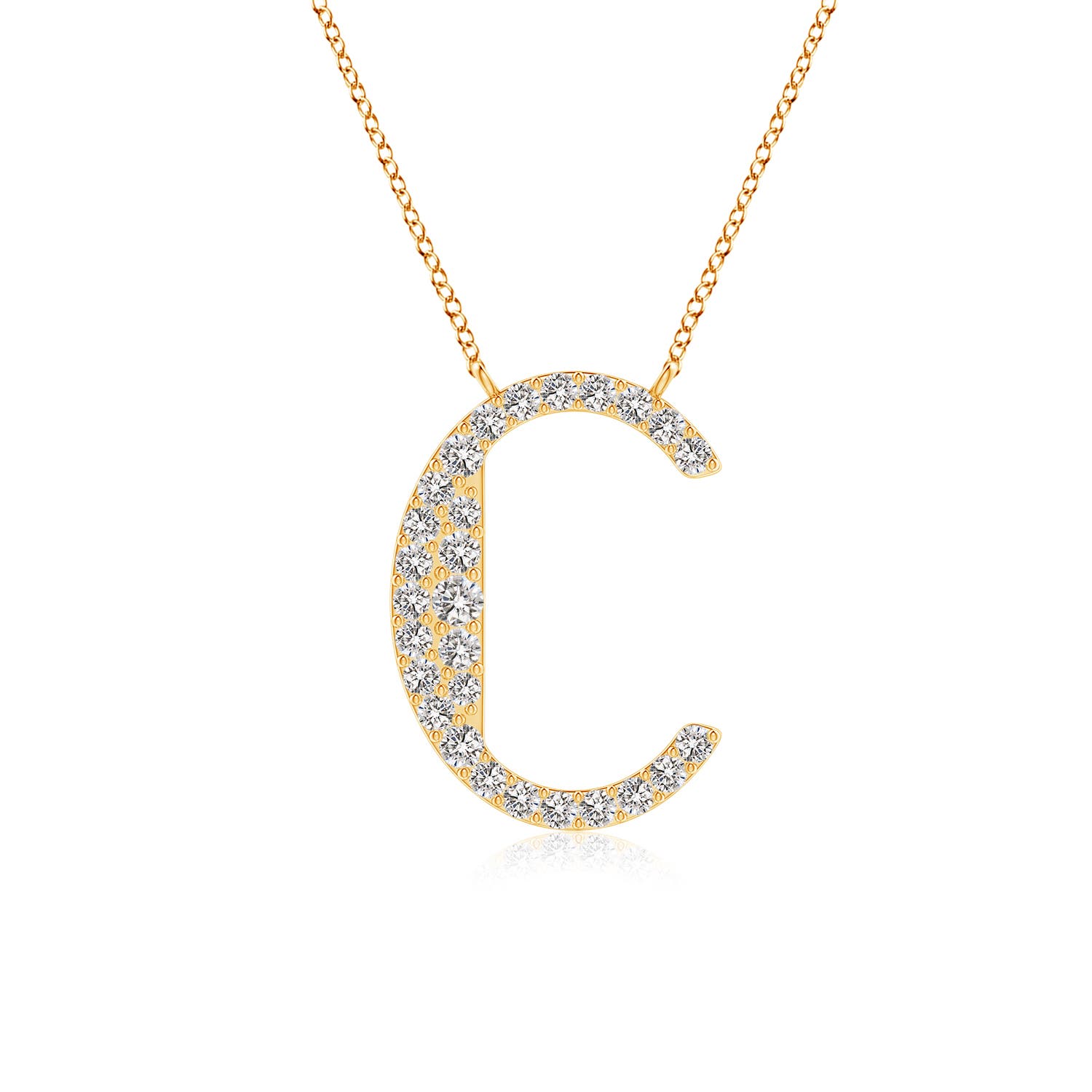 I-J, I1-I2 / 0.21 CT / 14 KT Yellow Gold