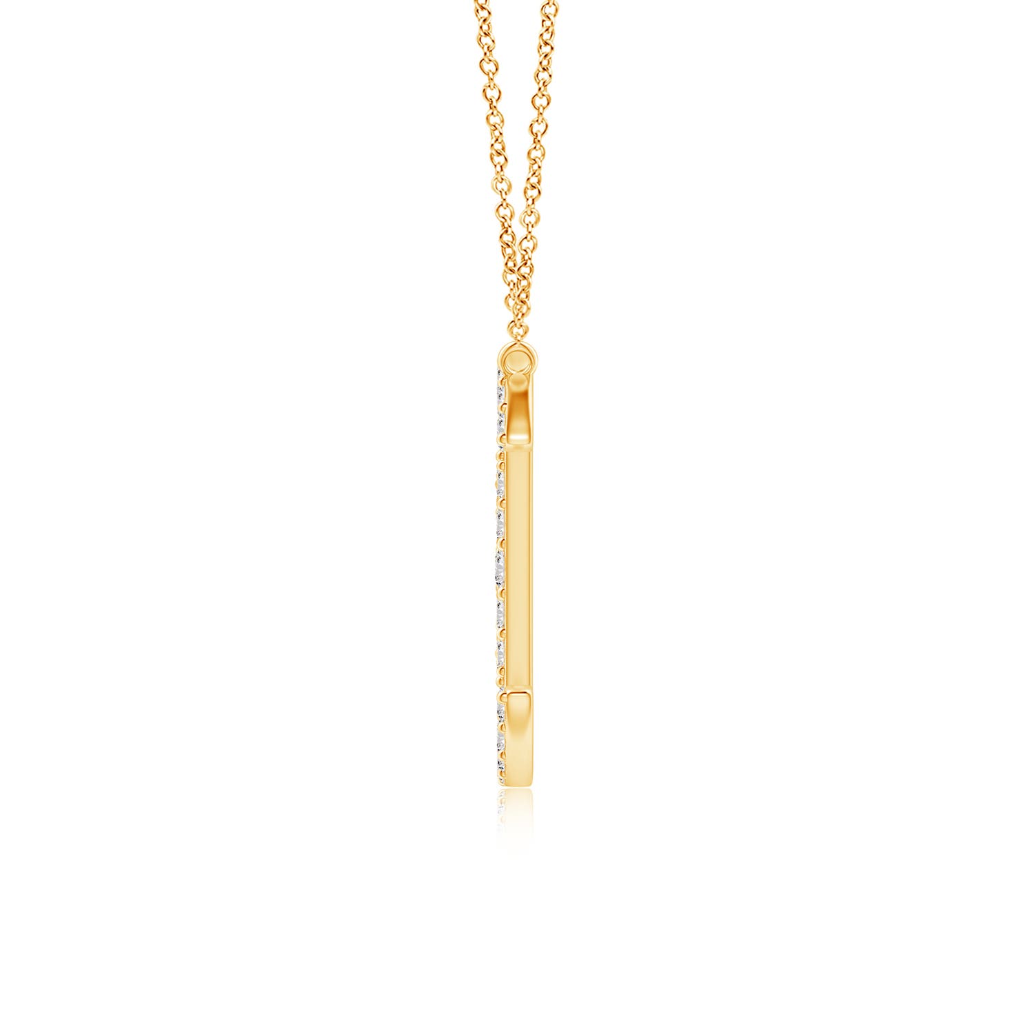 I-J, I1-I2 / 0.21 CT / 14 KT Yellow Gold