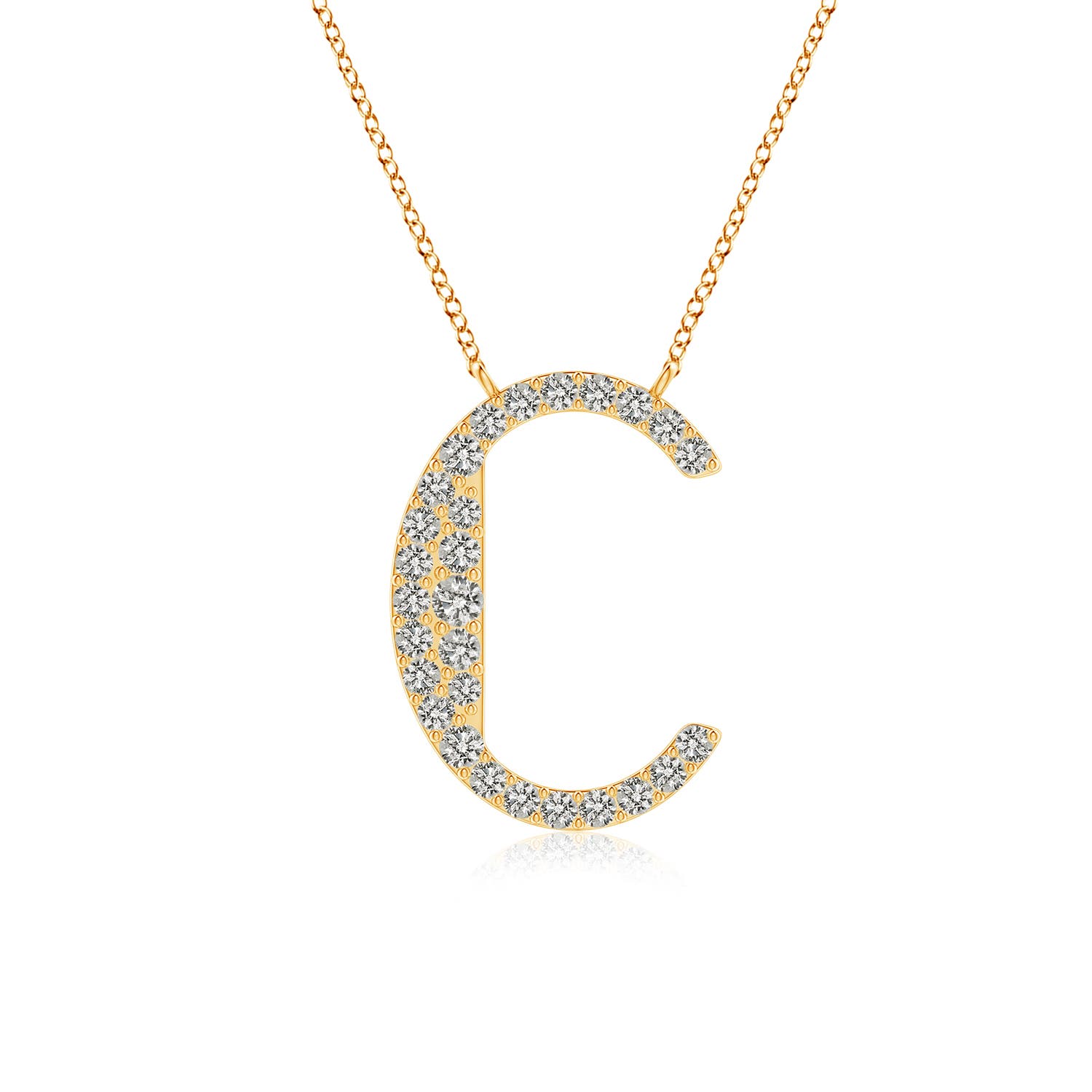 K, I3 / 0.21 CT / 14 KT Yellow Gold