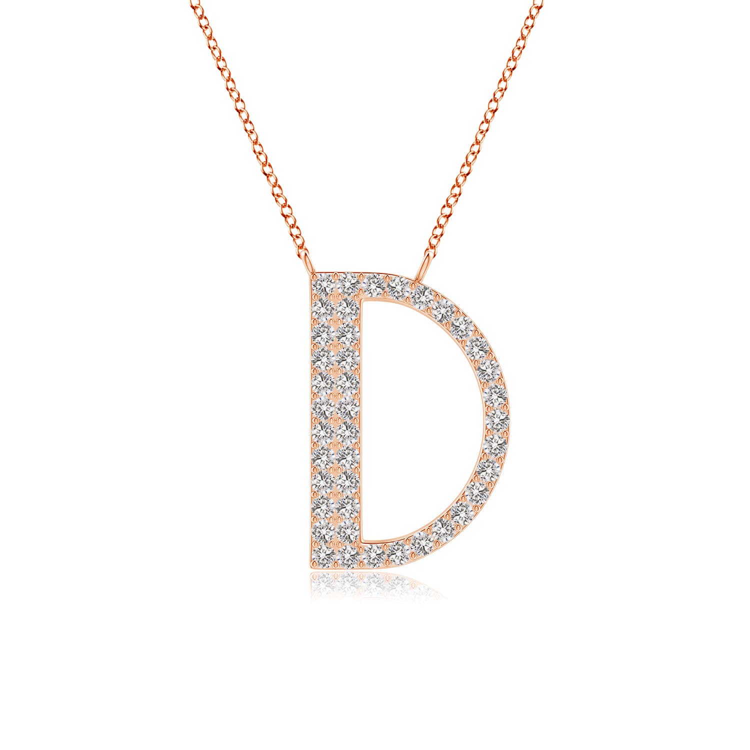 I-J, I1-I2 / 0.25 CT / 14 KT Rose Gold