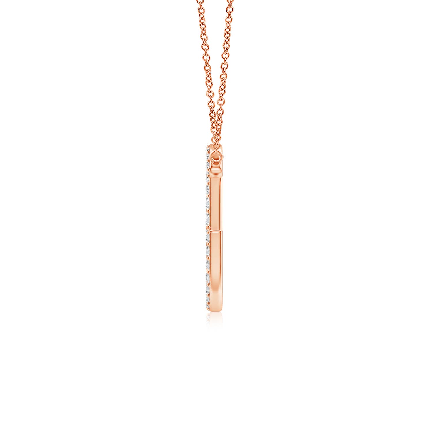 H, SI2 / 0.33 CT / 14 KT Rose Gold