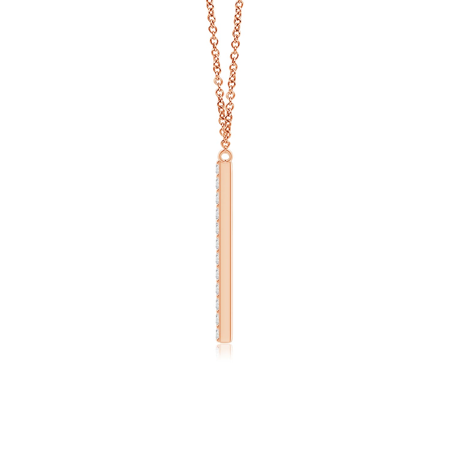 H, SI2 / 0.25 CT / 14 KT Rose Gold