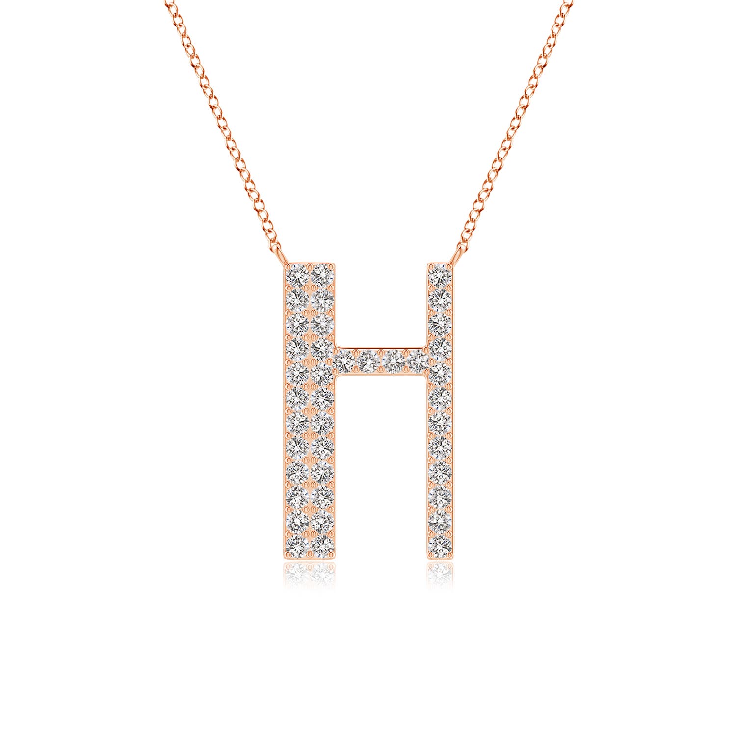 I-J, I1-I2 / 0.25 CT / 14 KT Rose Gold