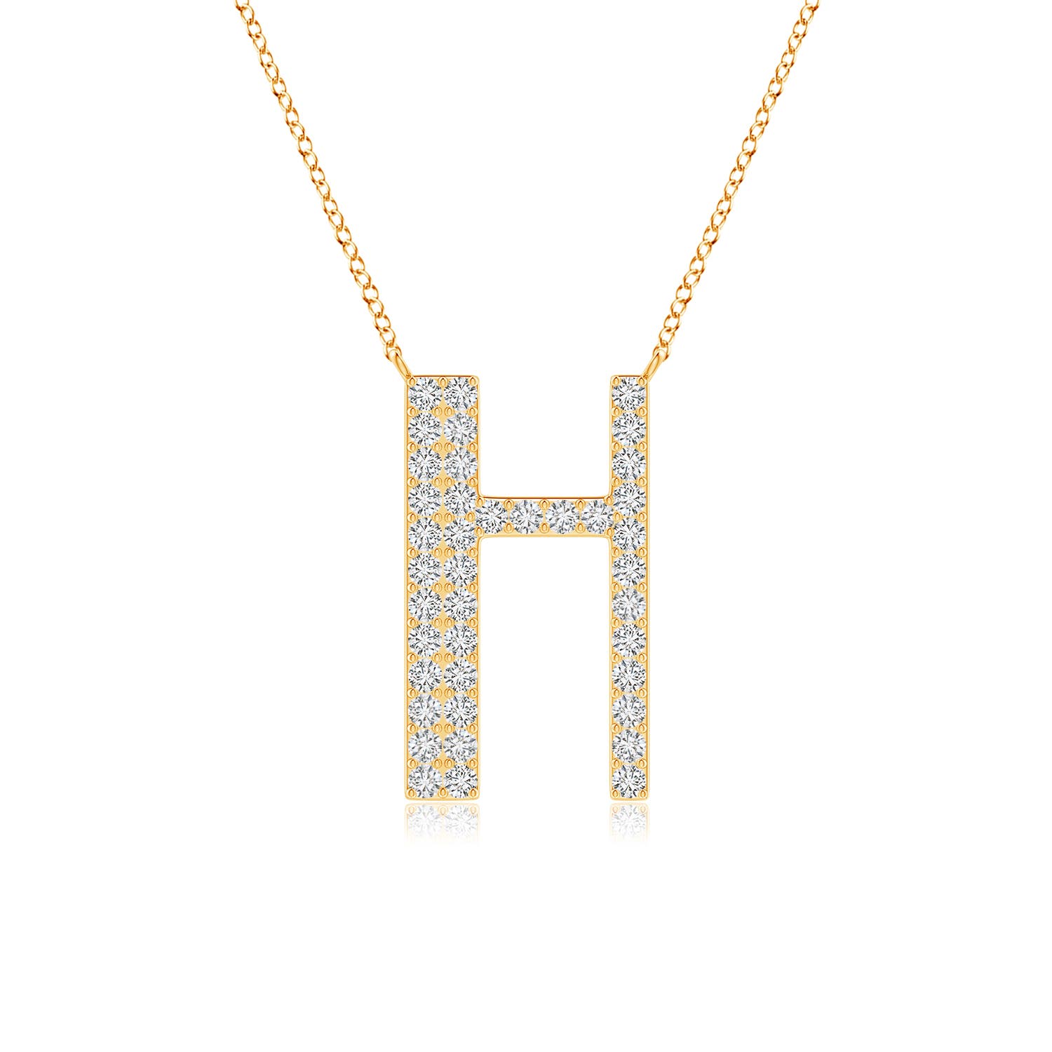 H, SI2 / 0.25 CT / 14 KT Yellow Gold