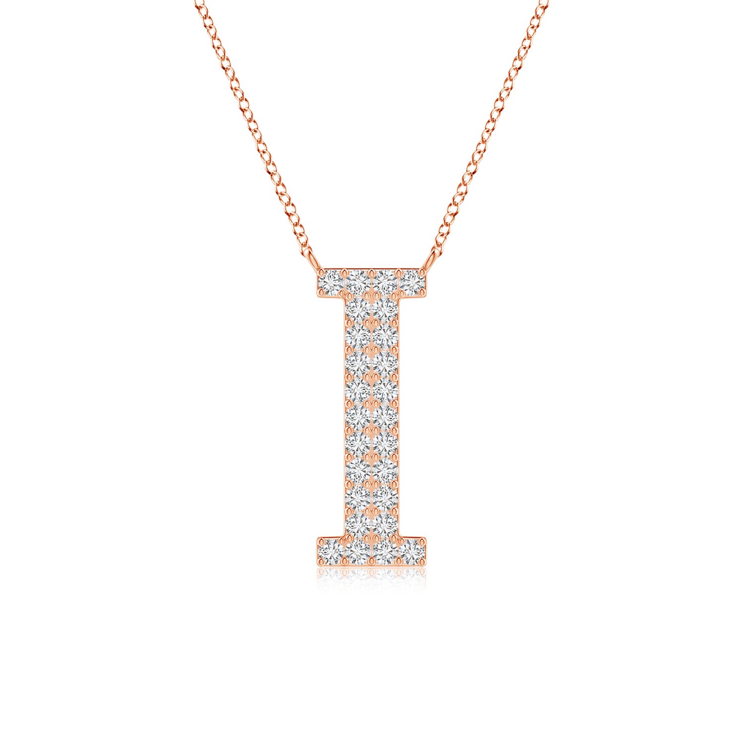 H, SI2 / 0.21 CT / 14 KT Rose Gold