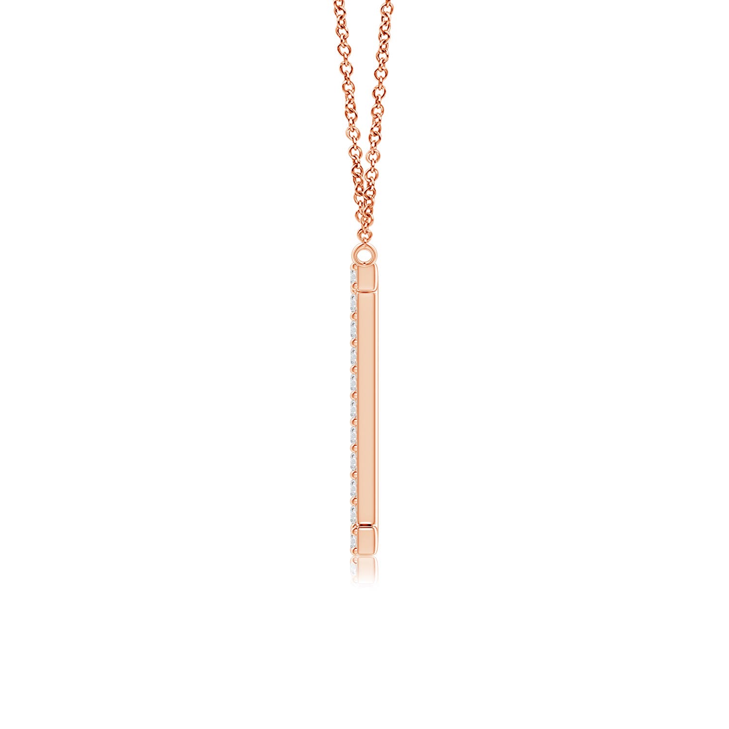 H, SI2 / 0.21 CT / 14 KT Rose Gold