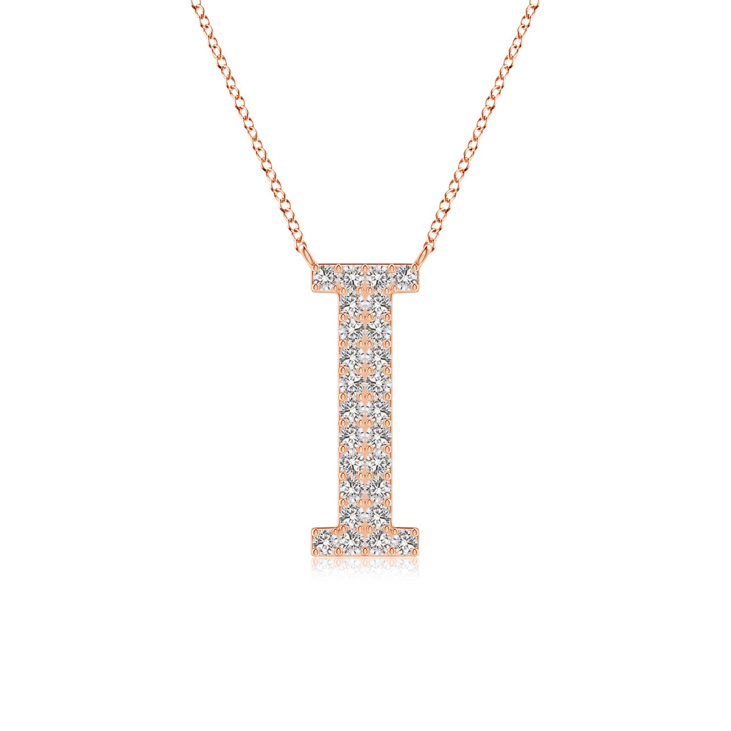 I-J, I1-I2 / 0.21 CT / 14 KT Rose Gold