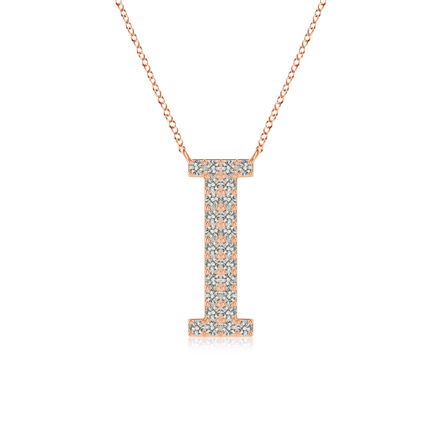 K, I3 / 0.21 CT / 14 KT Rose Gold