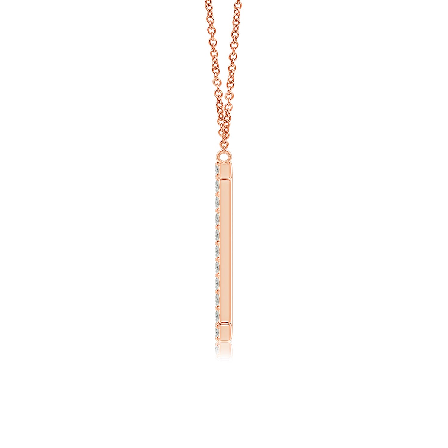 K, I3 / 0.21 CT / 14 KT Rose Gold