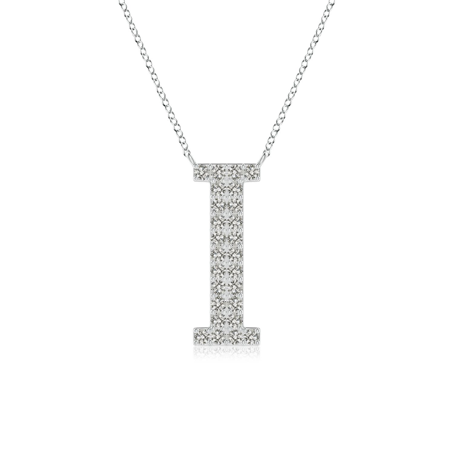 K, I3 / 0.21 CT / 14 KT White Gold