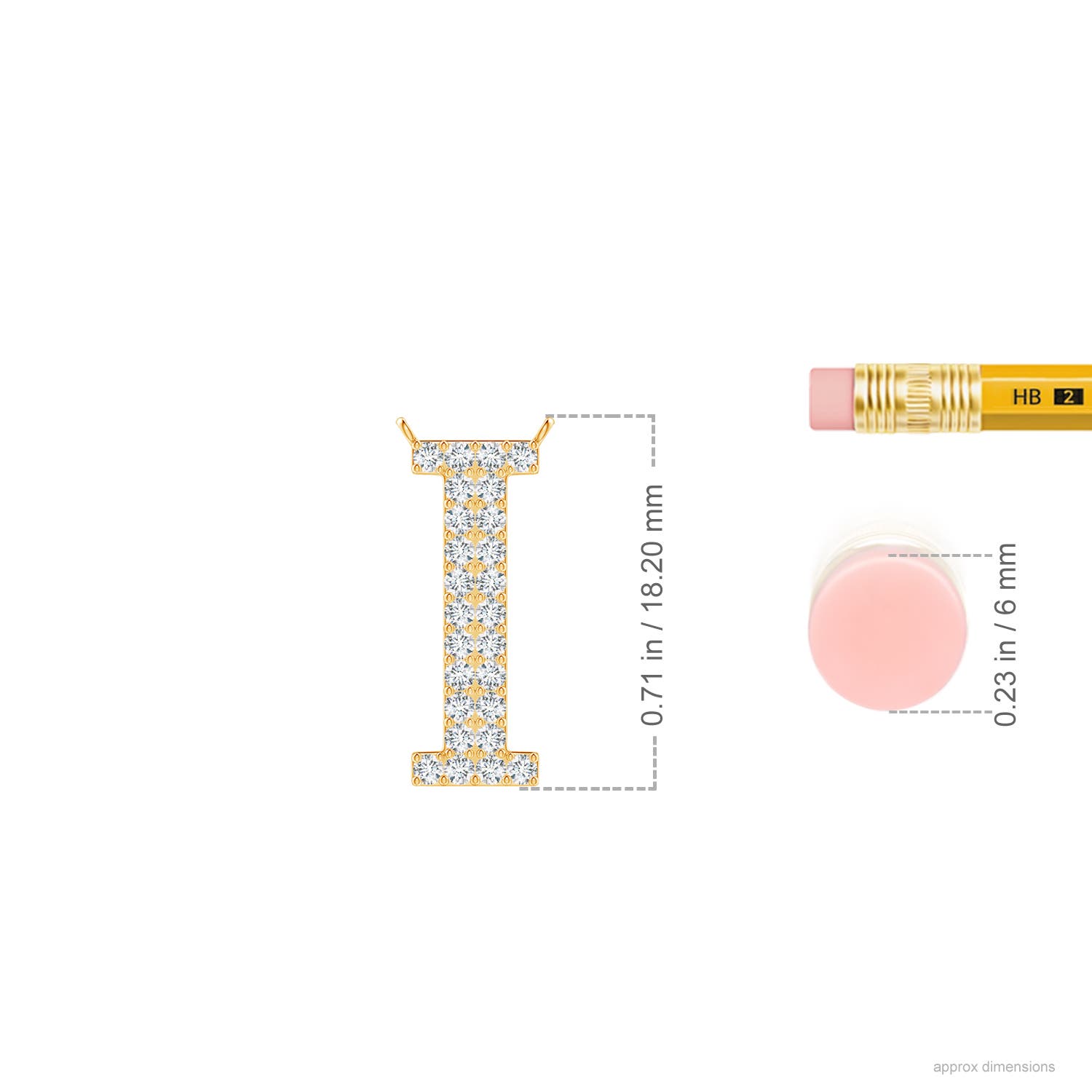 G, VS2 / 0.21 CT / 14 KT Yellow Gold