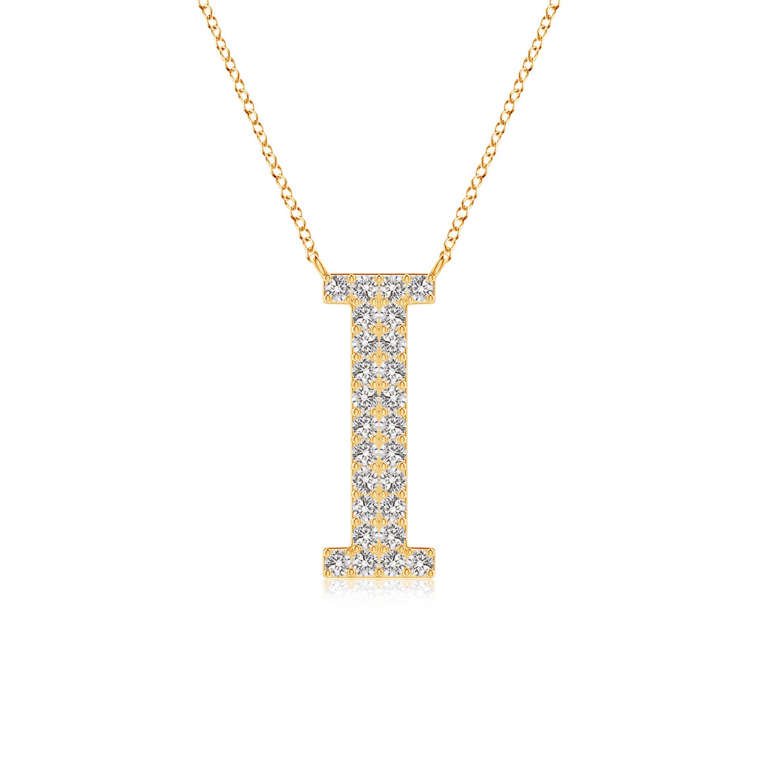 I-J, I1-I2 / 0.21 CT / 14 KT Yellow Gold