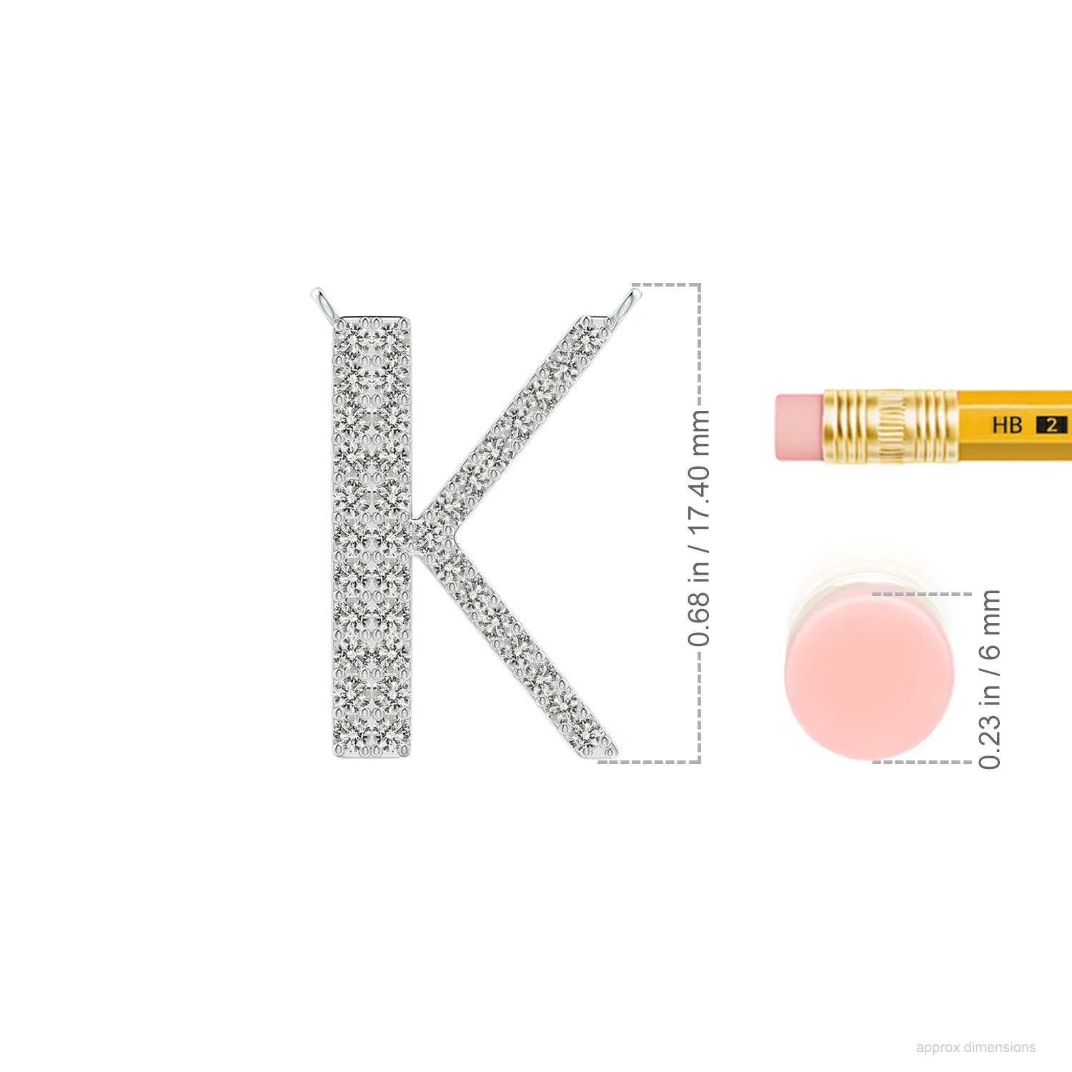 K, I3 / 0.26 CT / 14 KT White Gold